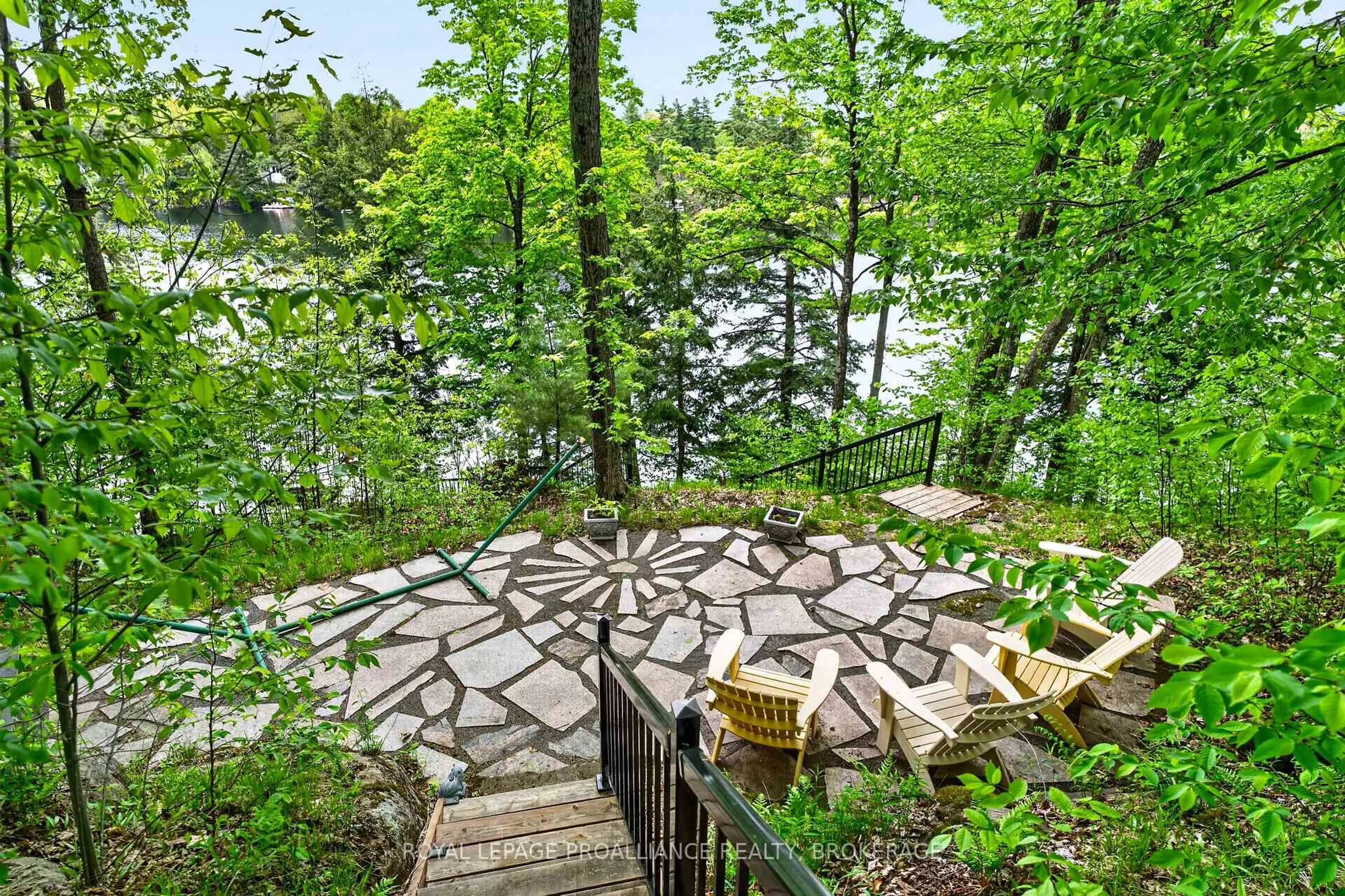 Patio, water/lake/river/ocean view for 1203 Bygrove Lane, Westport Ontario K0G 1X0
