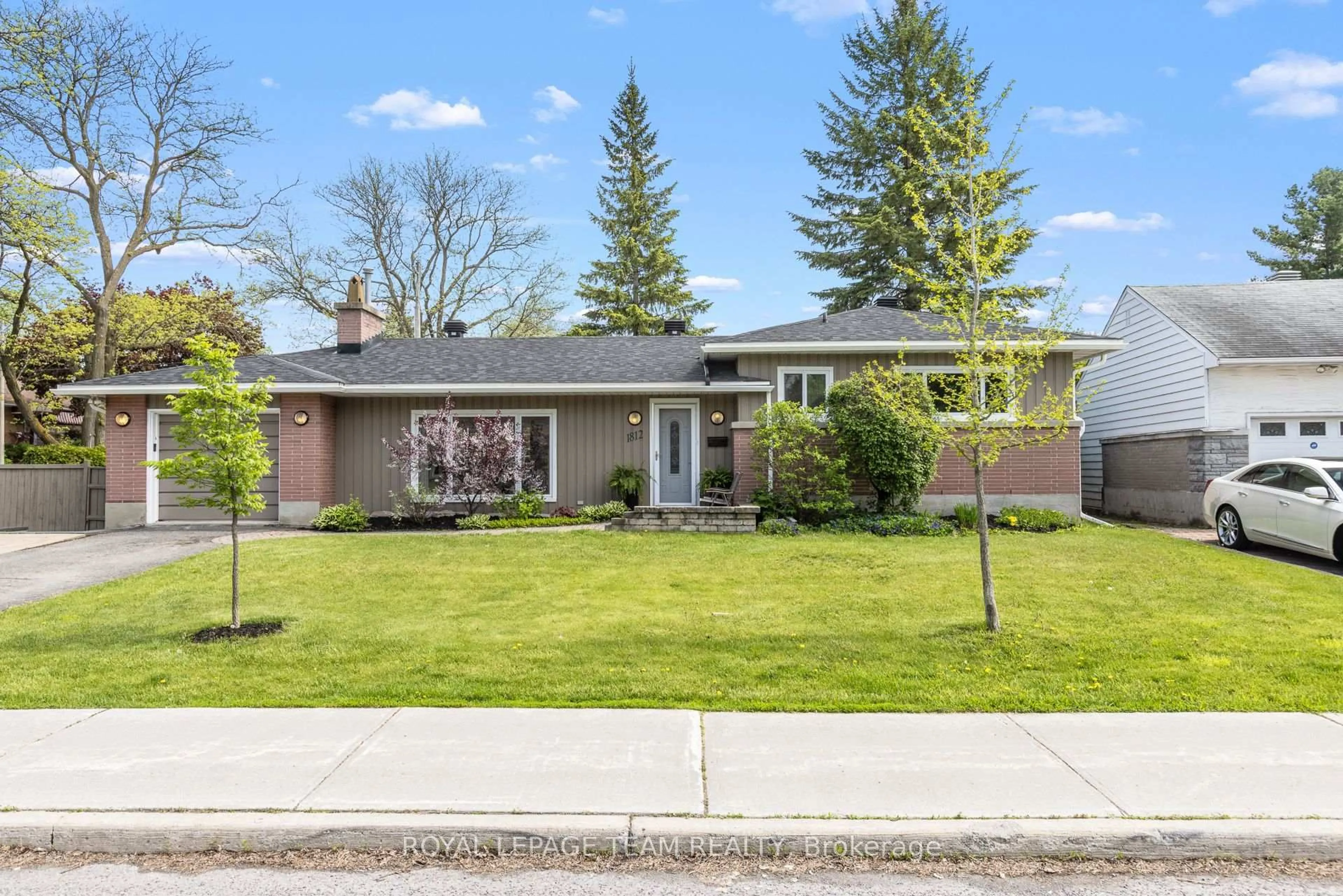 Home with brick exterior material, street for 1812 Kerr Ave, Ottawa Ontario K2A 1J3
