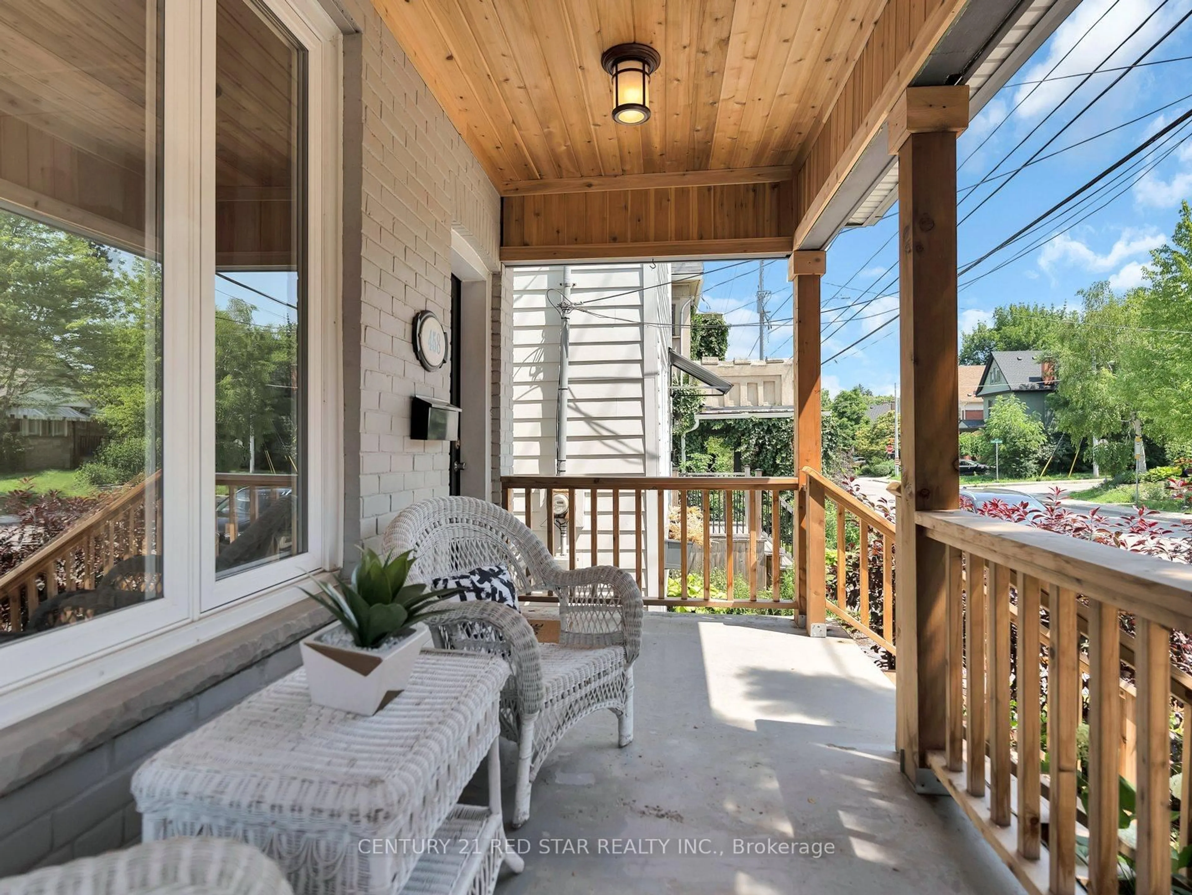 Patio, street for 458 Dundurn St, Hamilton Ontario L8P 4L9
