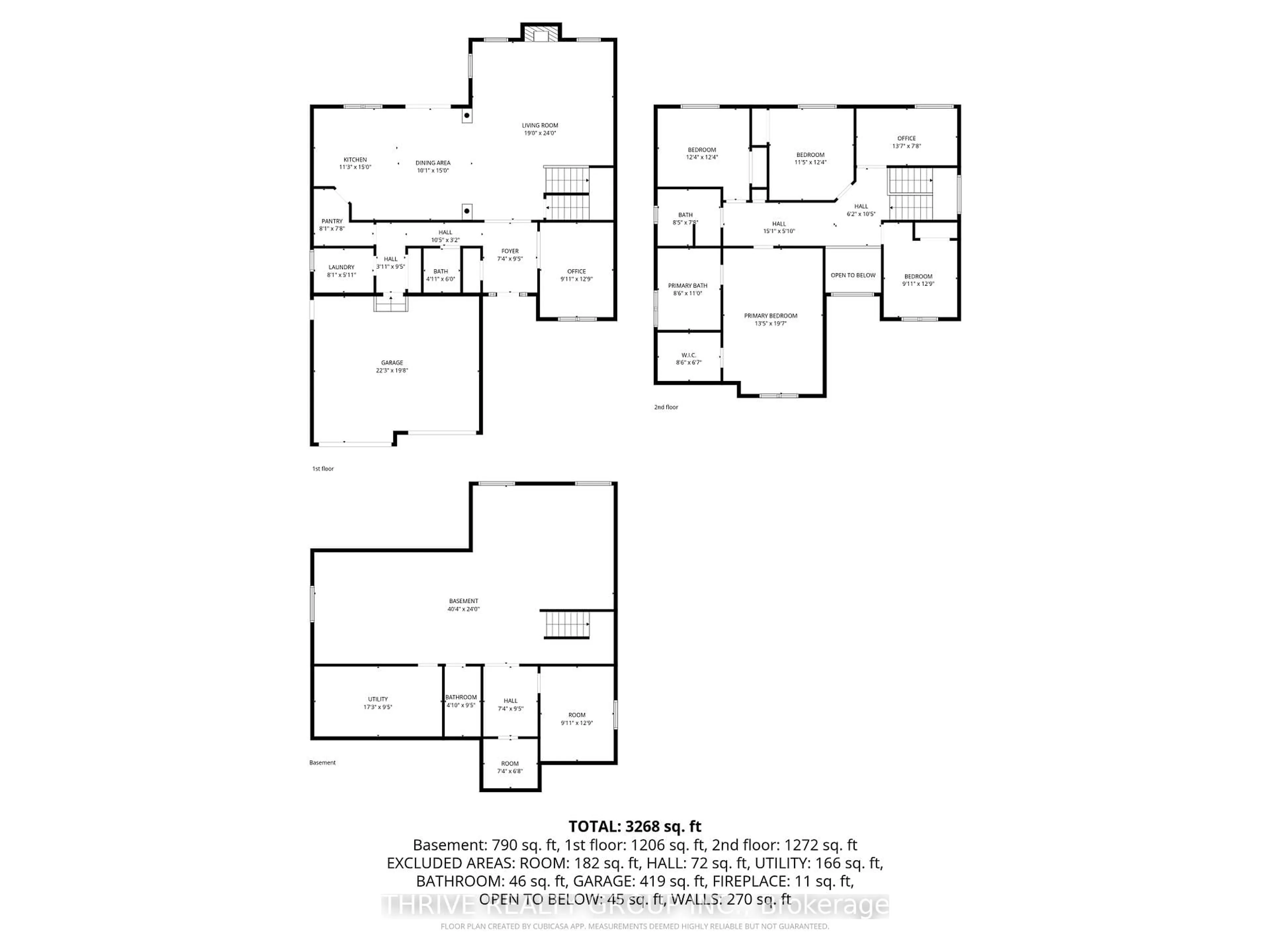 Floor plan for 1500 Healy Lane, London North Ontario N6G 5P5