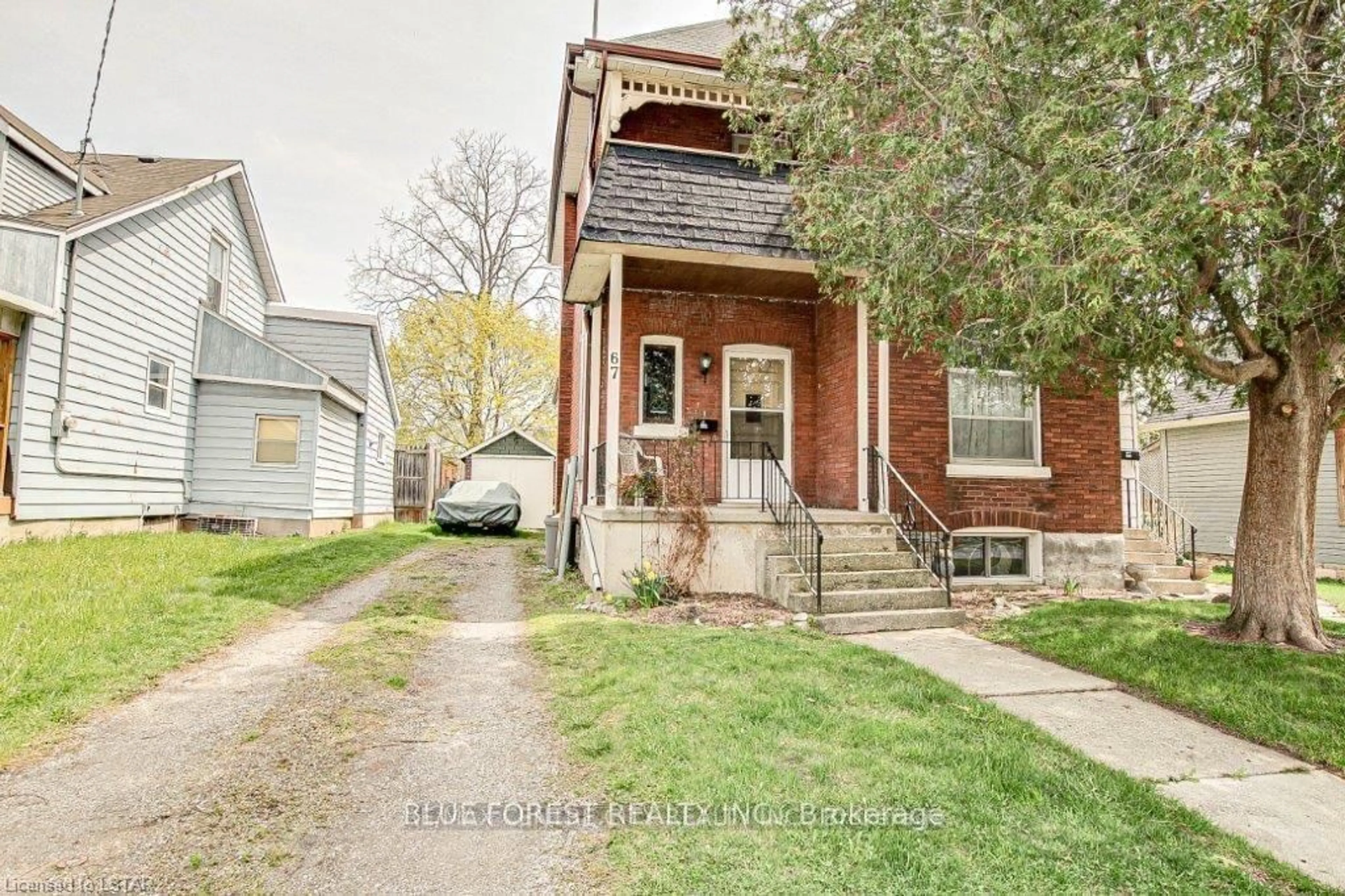 Home with brick exterior material, street for 67 St Catharine St, St. Thomas Ontario N5P 2V9