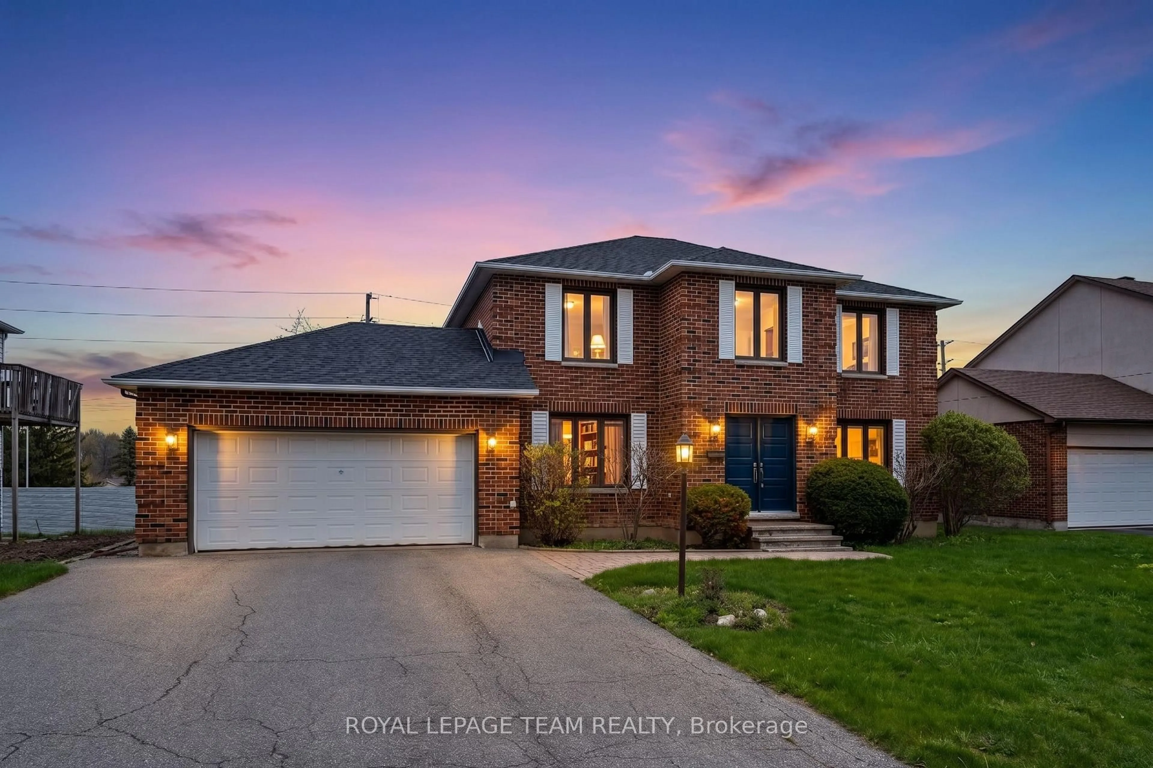 Home with brick exterior material, street for 28 Parmalea Cres, Ottawa Ontario K2E 7J2