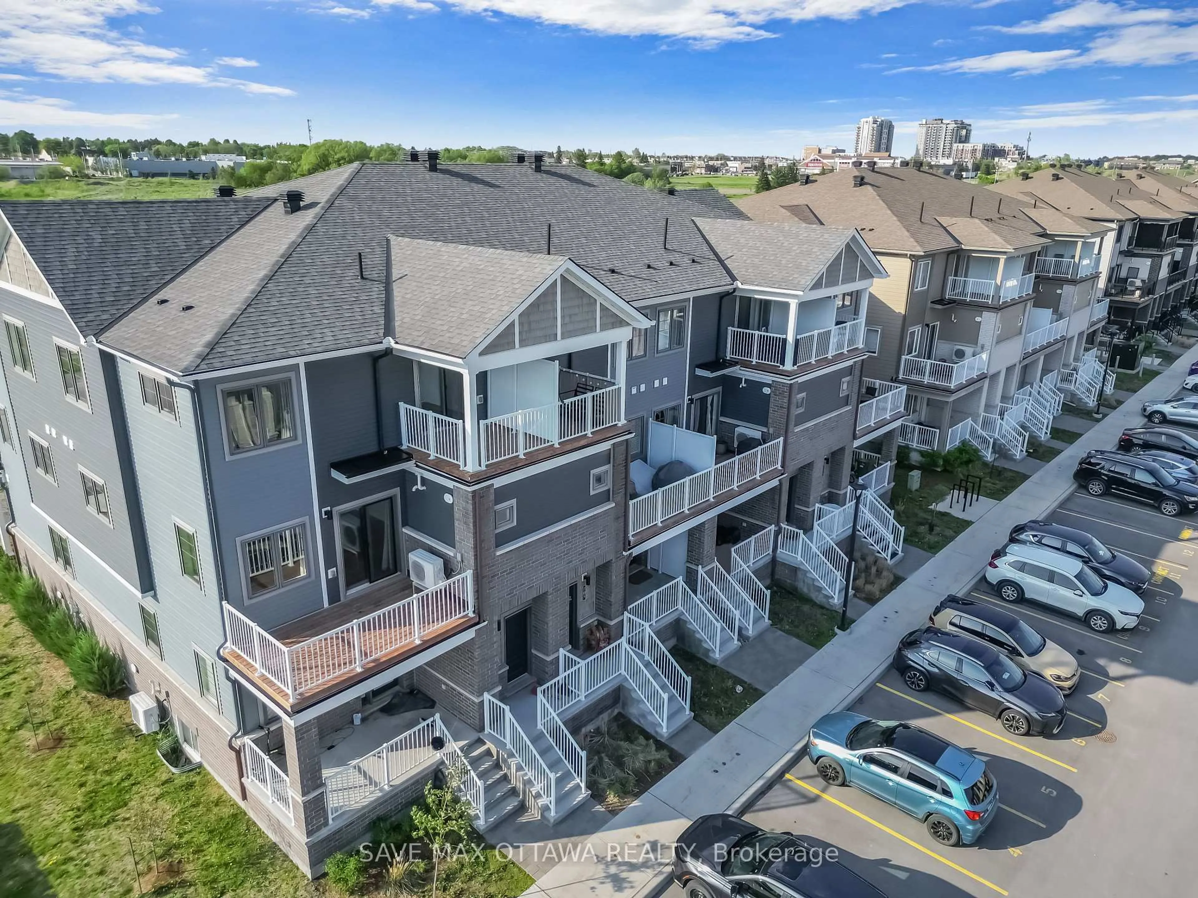 A pic from outside/outdoor area/front of a property/back of a property/a pic from drone, unknown for 703 Chromite Pv Private #2, Ottawa Ontario K2J 7J2