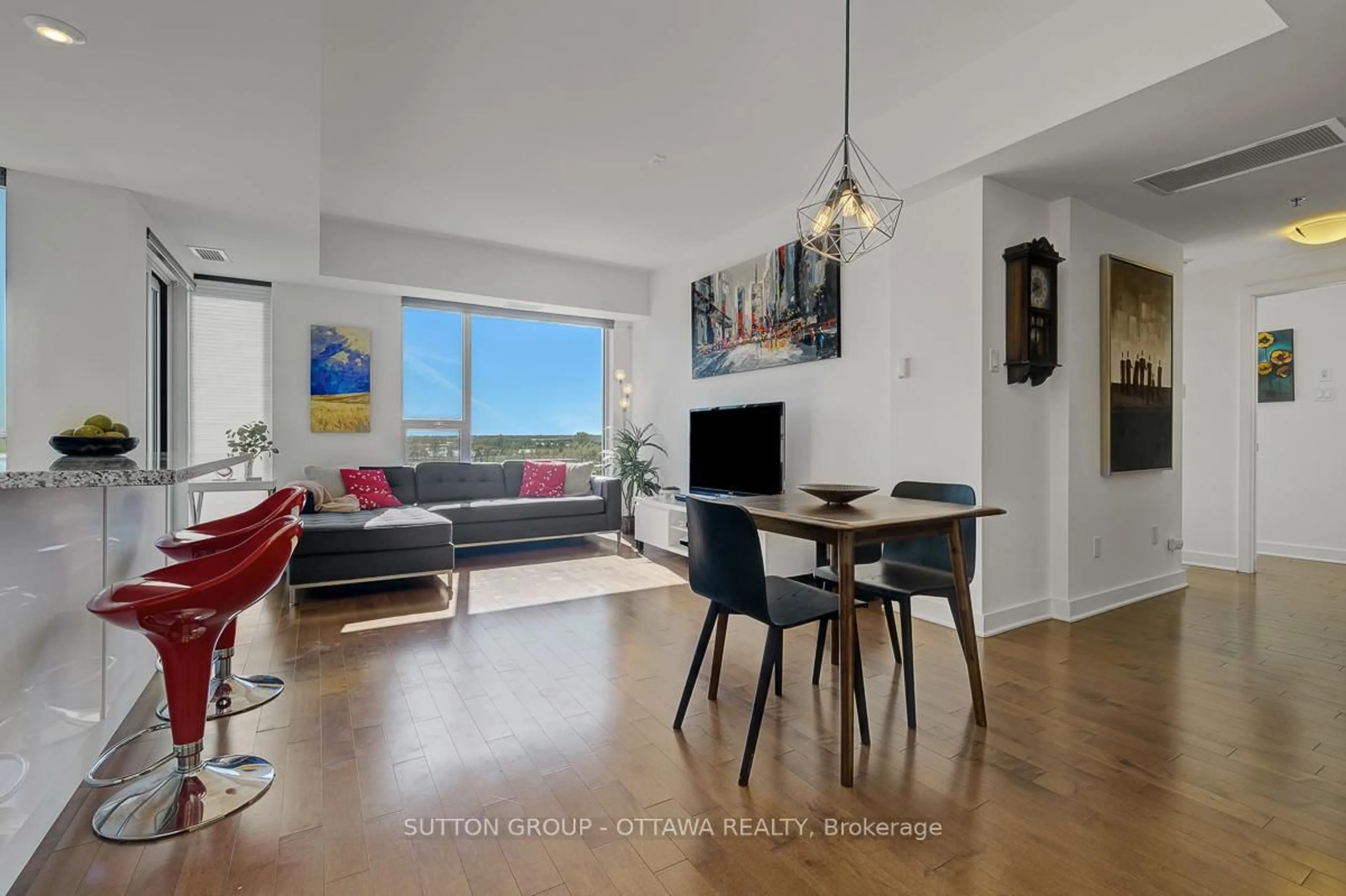 Living room with furniture, unknown for 300A Lett St #614, Ottawa Ontario K1R 0B8