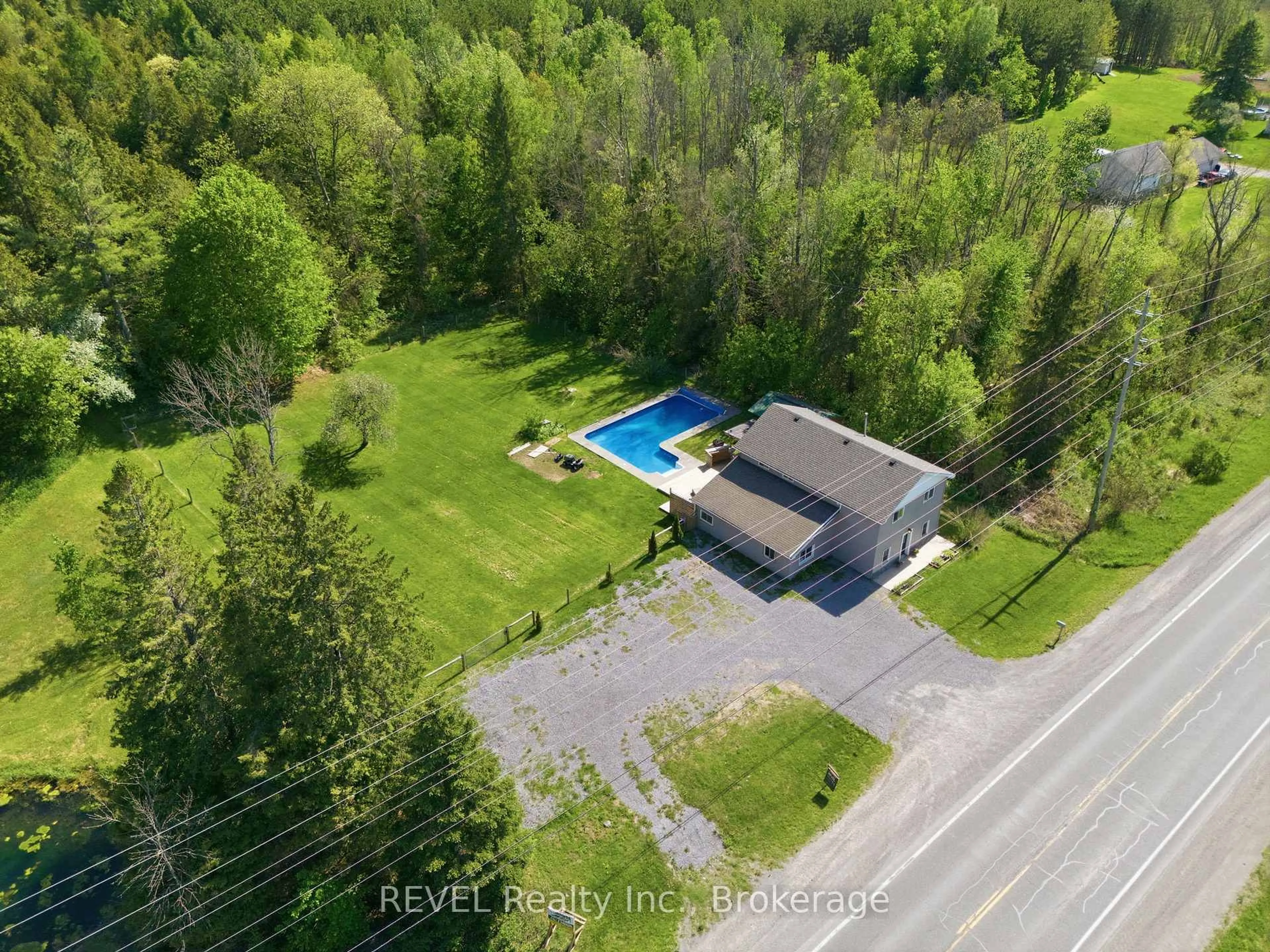 A pic from outside/outdoor area/front of a property/back of a property/a pic from drone, unknown for 6417 Highway 7, Havelock-Belmont-Methuen Ontario K0L 1Z0
