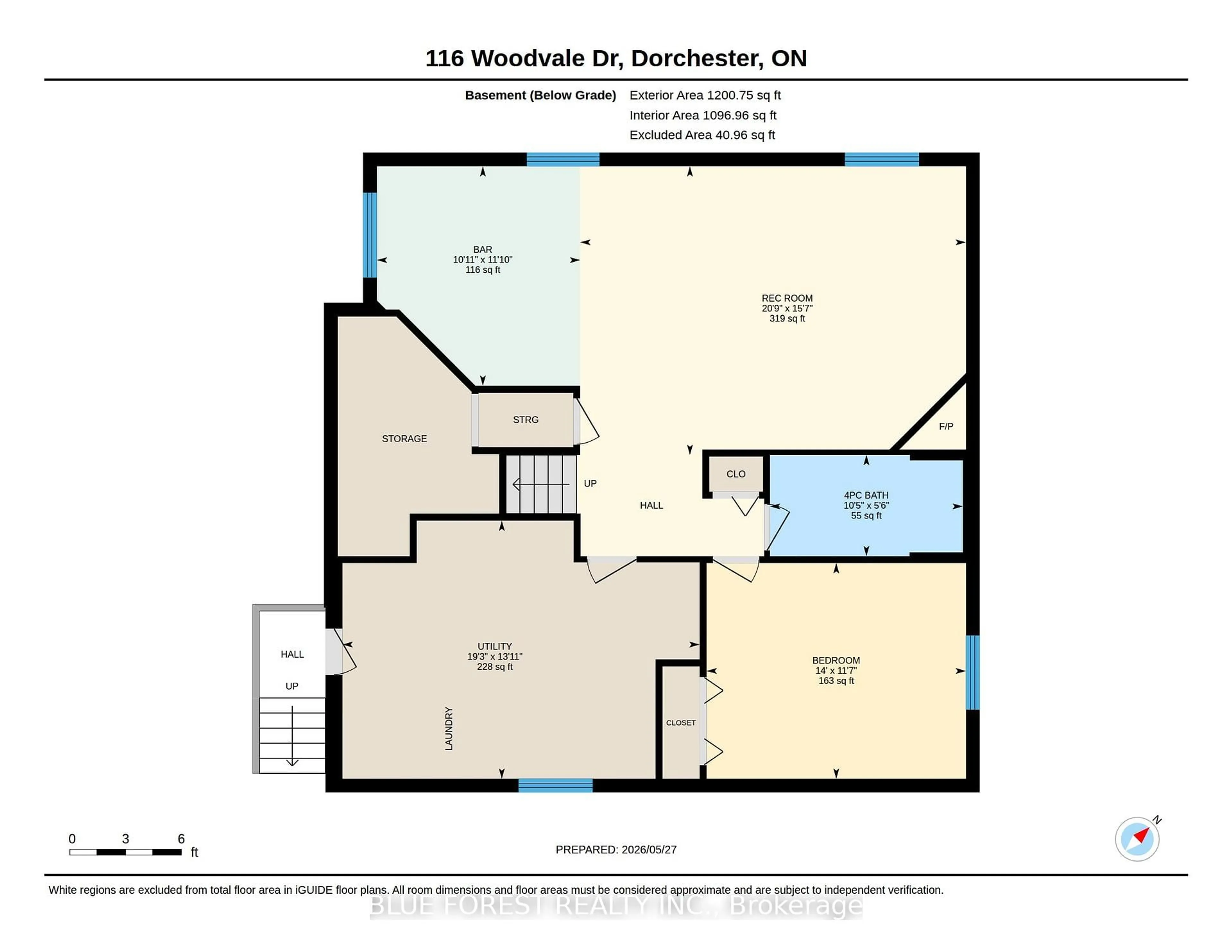 Floor plan for 116 Woodvale Dr, Thames Centre Ontario N0L 1G3