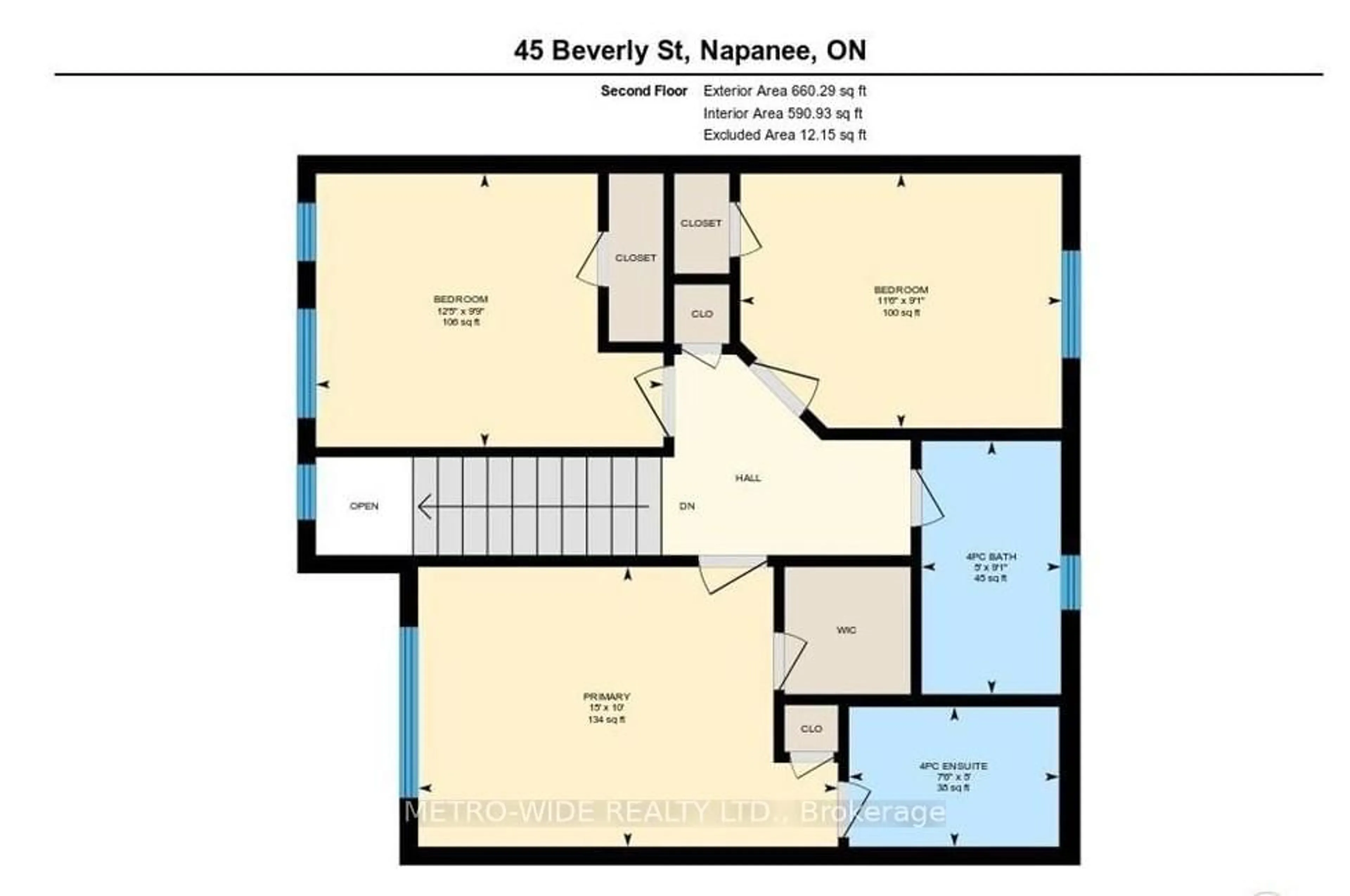 Floor plan for 45 BEVERLY St, Greater Napanee Ontario K7R 3P9
