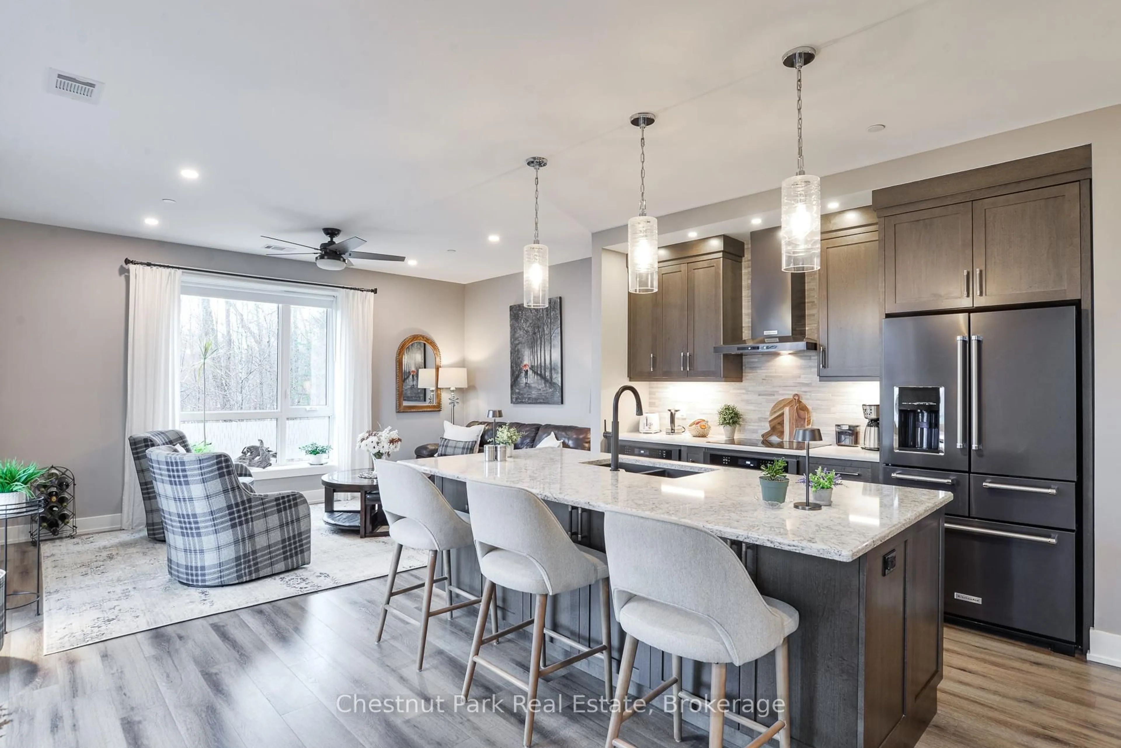 Open concept kitchen, unknown for 20 CAMPUS Tr #107, Huntsville Ontario P1H 0K2