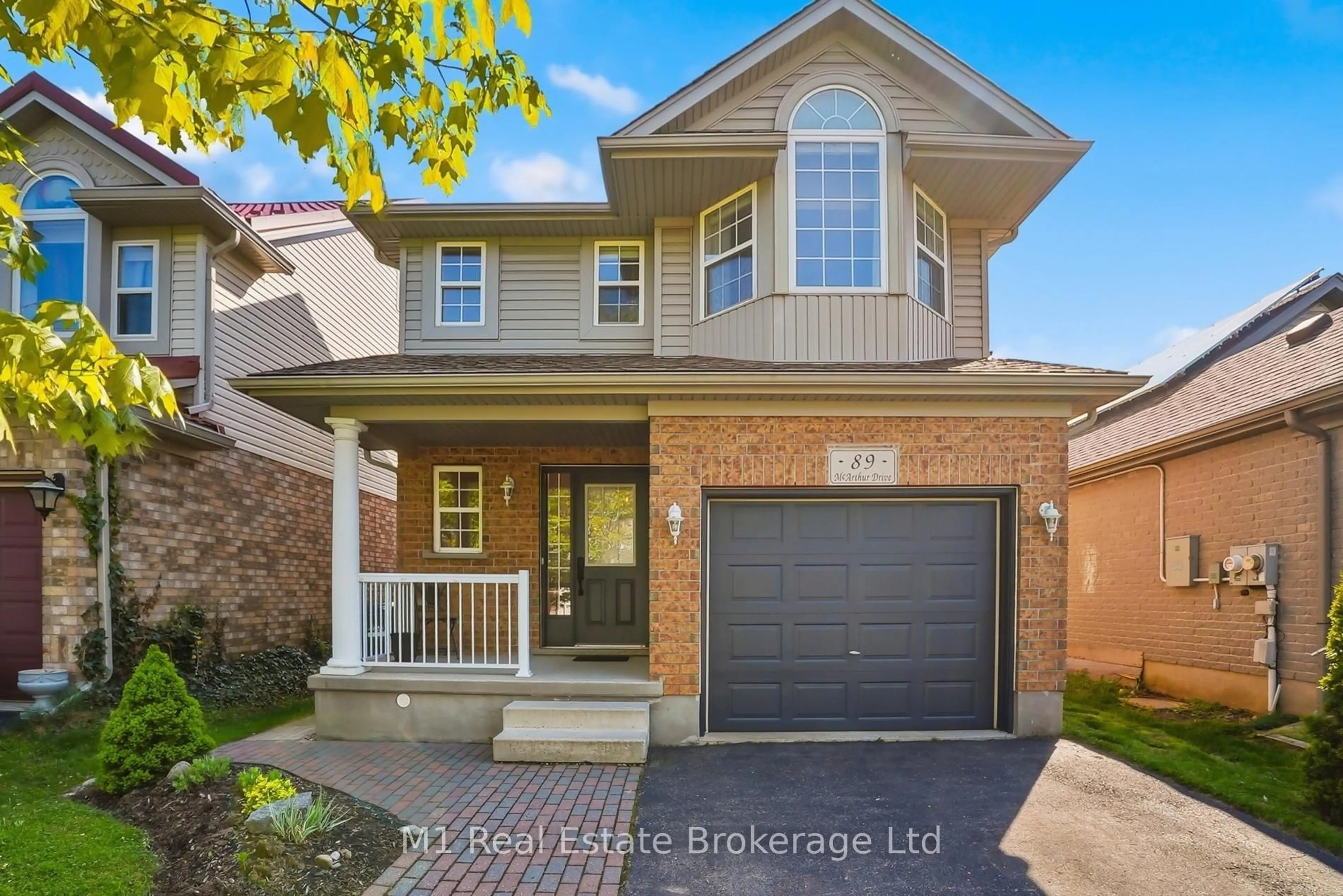 Home with brick exterior material, street for 89 Mcarthur Dr, Guelph Ontario N1L 1S4