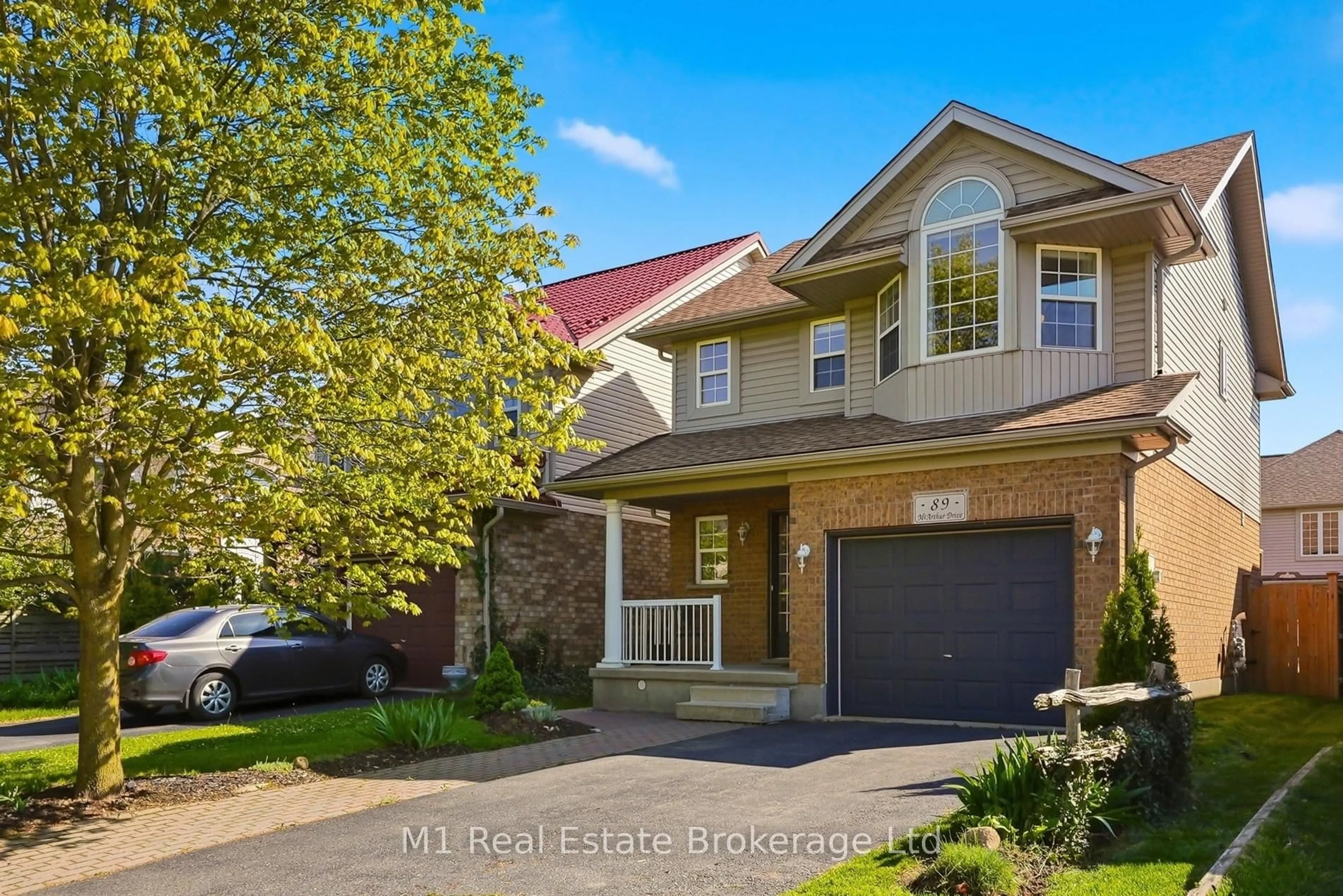 Home with brick exterior material, street for 89 Mcarthur Dr, Guelph Ontario N1L 1S4