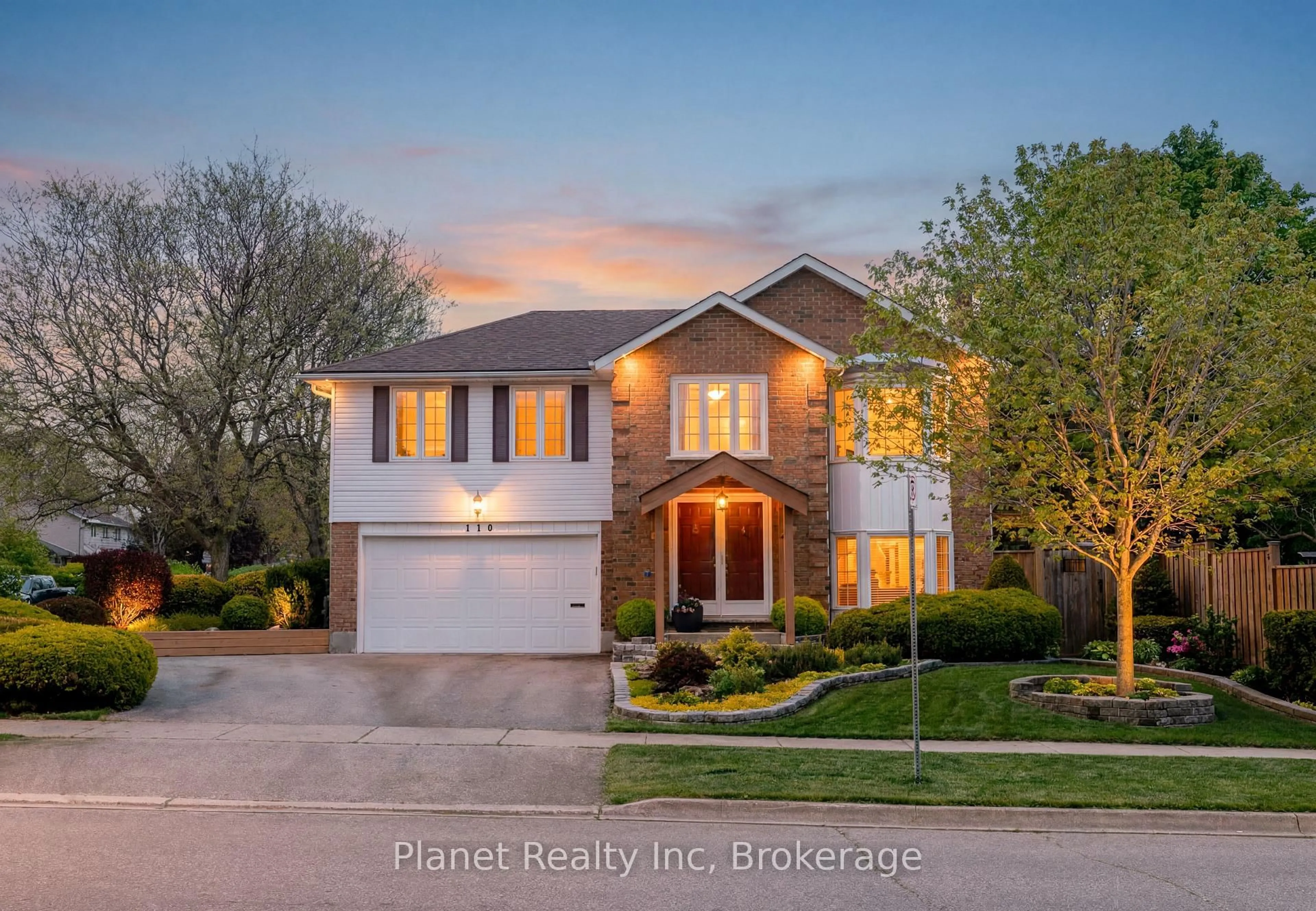 Home with brick exterior material, street for 110 Woodborough Rd, Guelph Ontario N1G 3K5