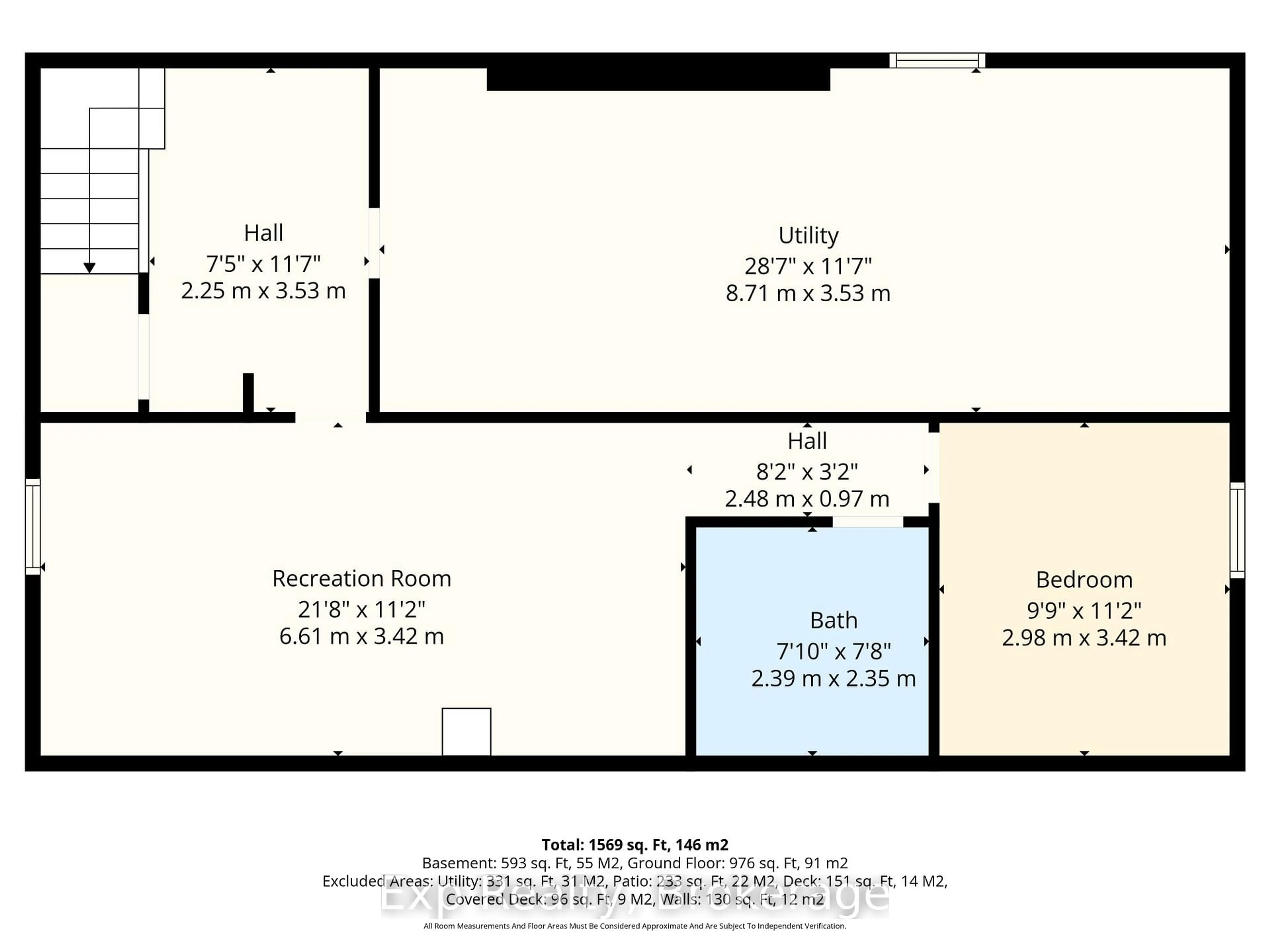 Floor plan for 11 Heneage St, Port Hope Ontario L1A 3P8