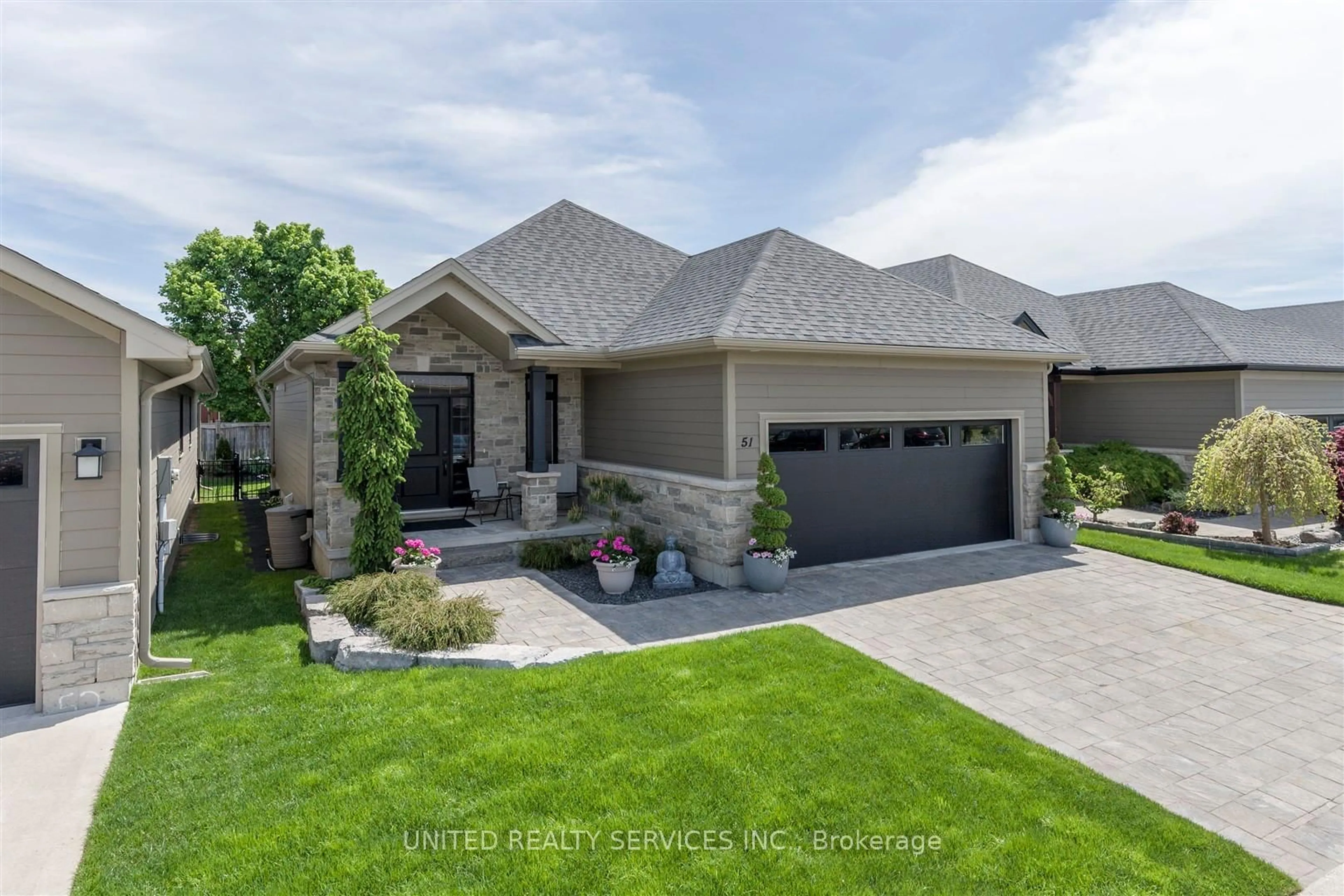 Home with brick exterior material, street for 4700 Hamilton Rd #51, Thames Centre Ontario N0L 1G6