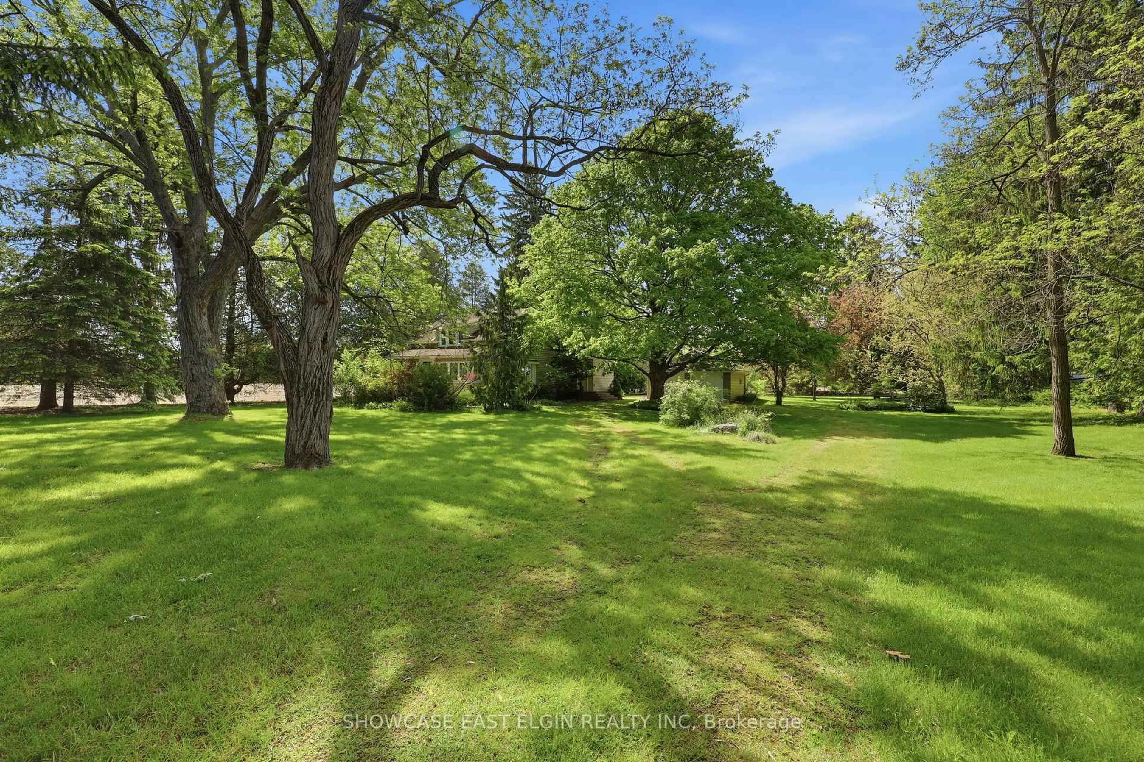 A pic from outside/outdoor area/front of a property/back of a property/a pic from drone, forest/trees view for 48577 Conservation Line, Malahide Ontario N5H 2R4