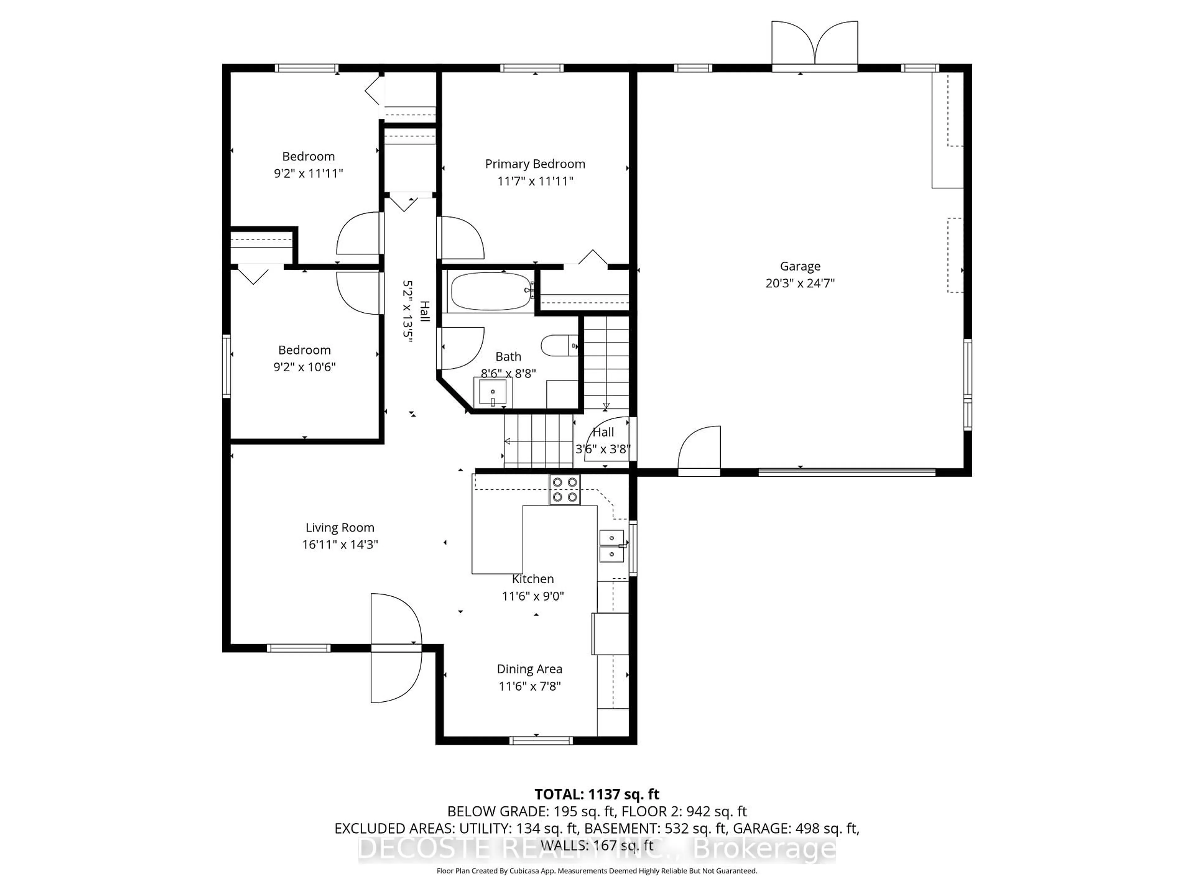 Floor plan for 23 Wood St, South Glengarry Ontario K0C 1N0