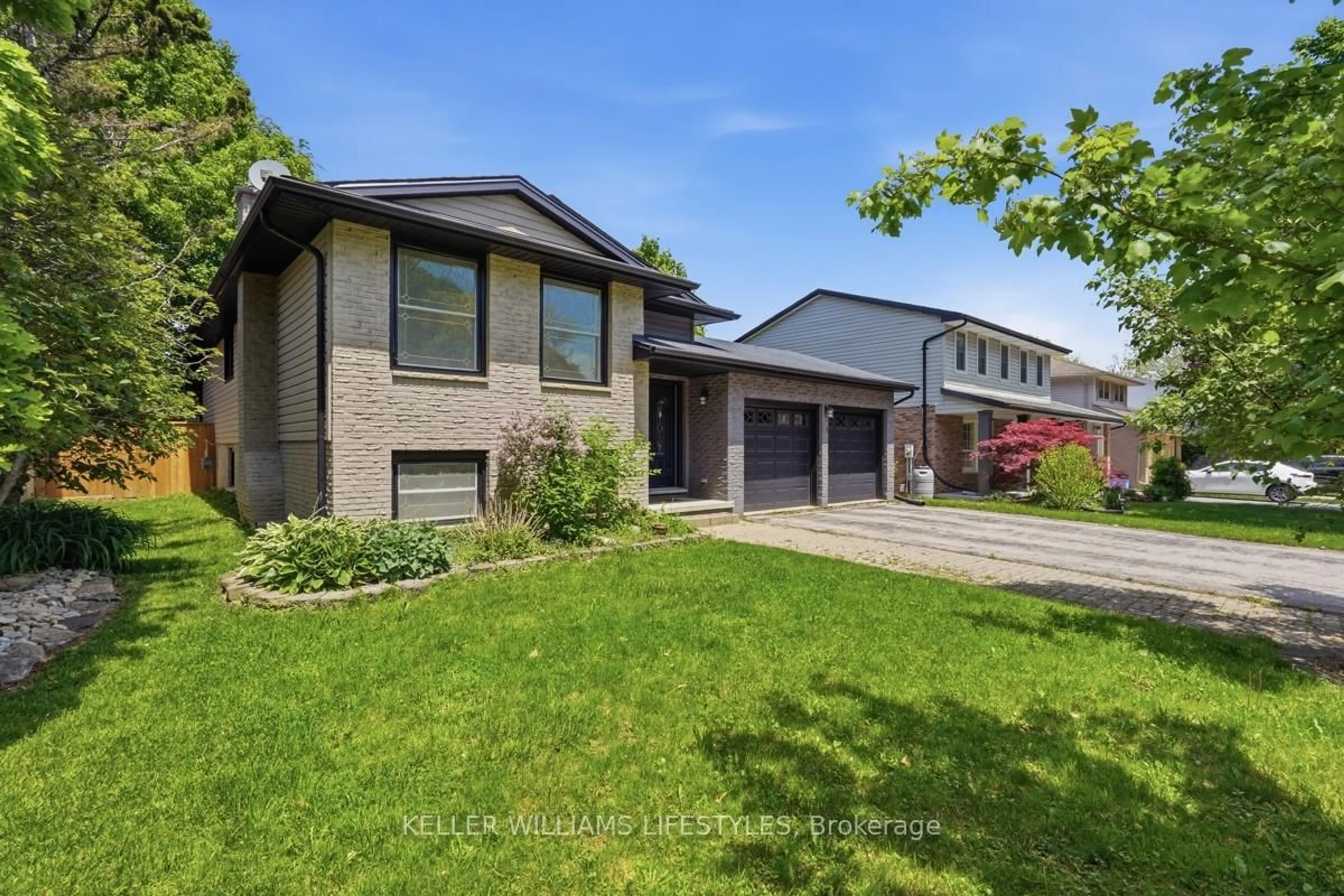 Home with brick exterior material, street for 18 Fairlane Cres, London South Ontario N6K 3E2