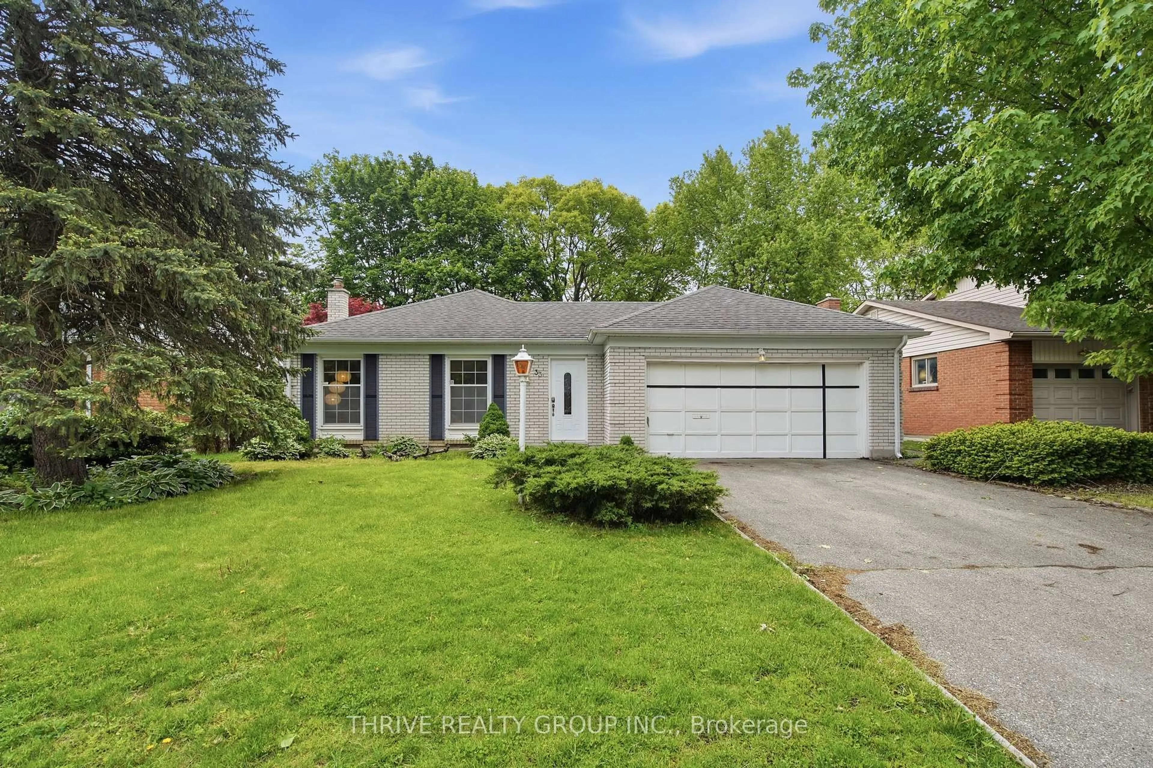 Home with brick exterior material, street for 33 Benson Cres, London North Ontario N5X 2B1