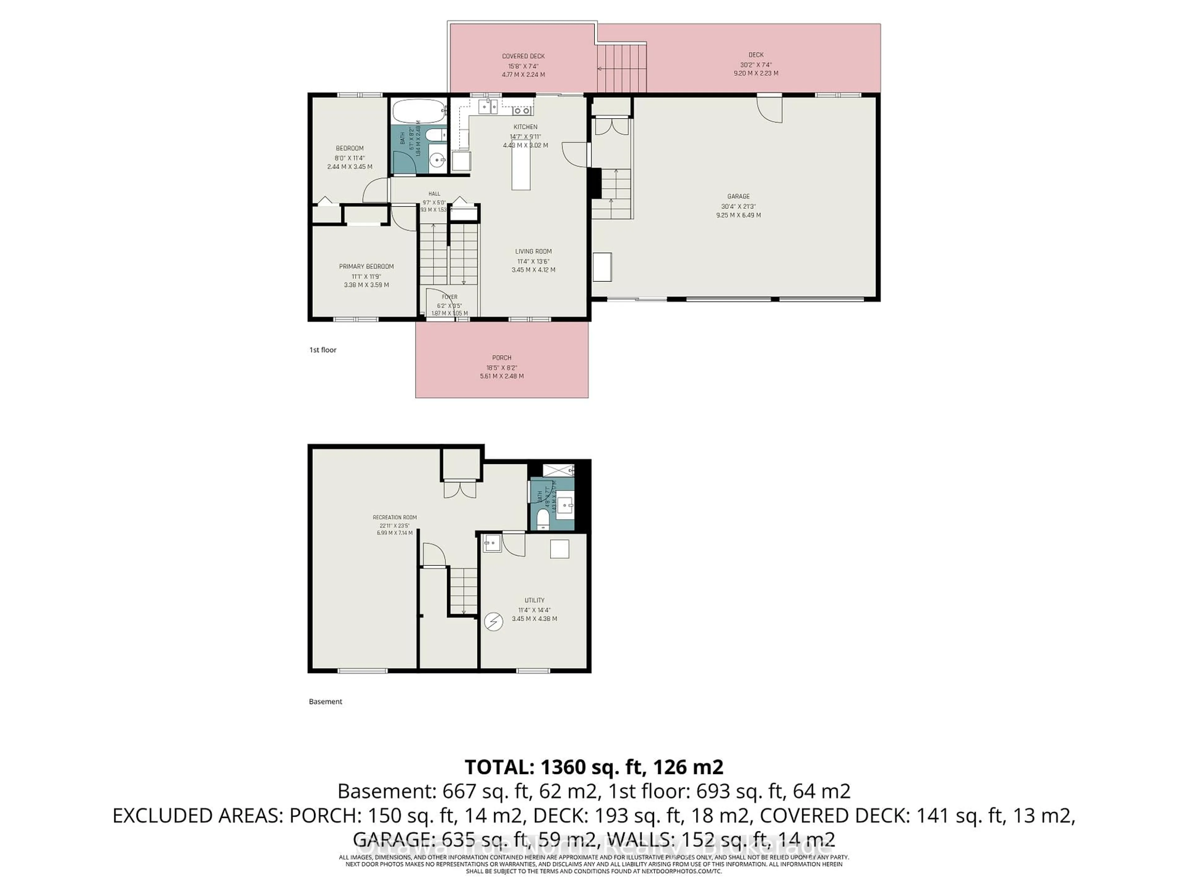 Floor plan for 541 McLachlan Rd, White Lake Ontario K0A 3L0