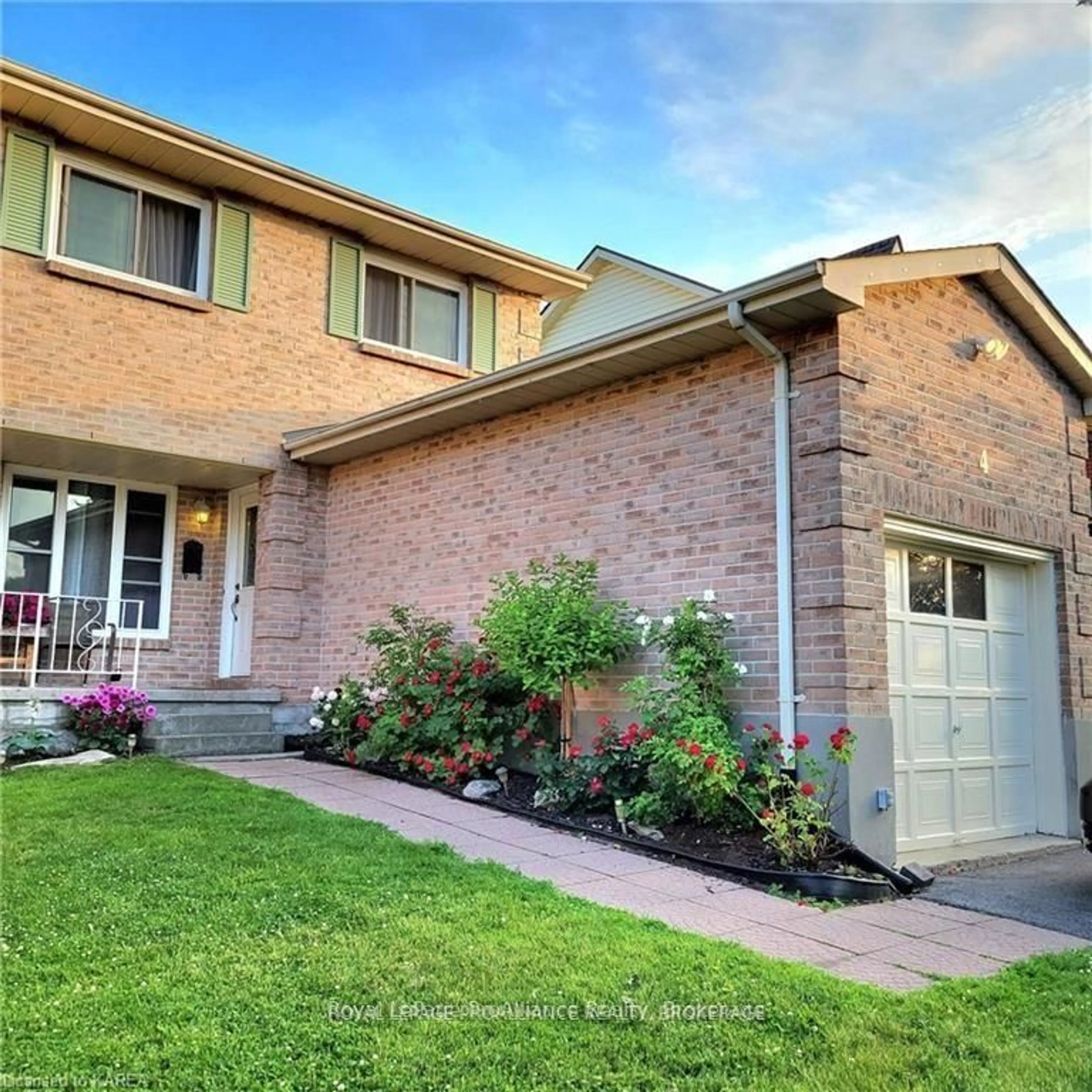 Home with brick exterior material, street for 4 Balmoral Crt, Kingston Ontario K7M 7S9