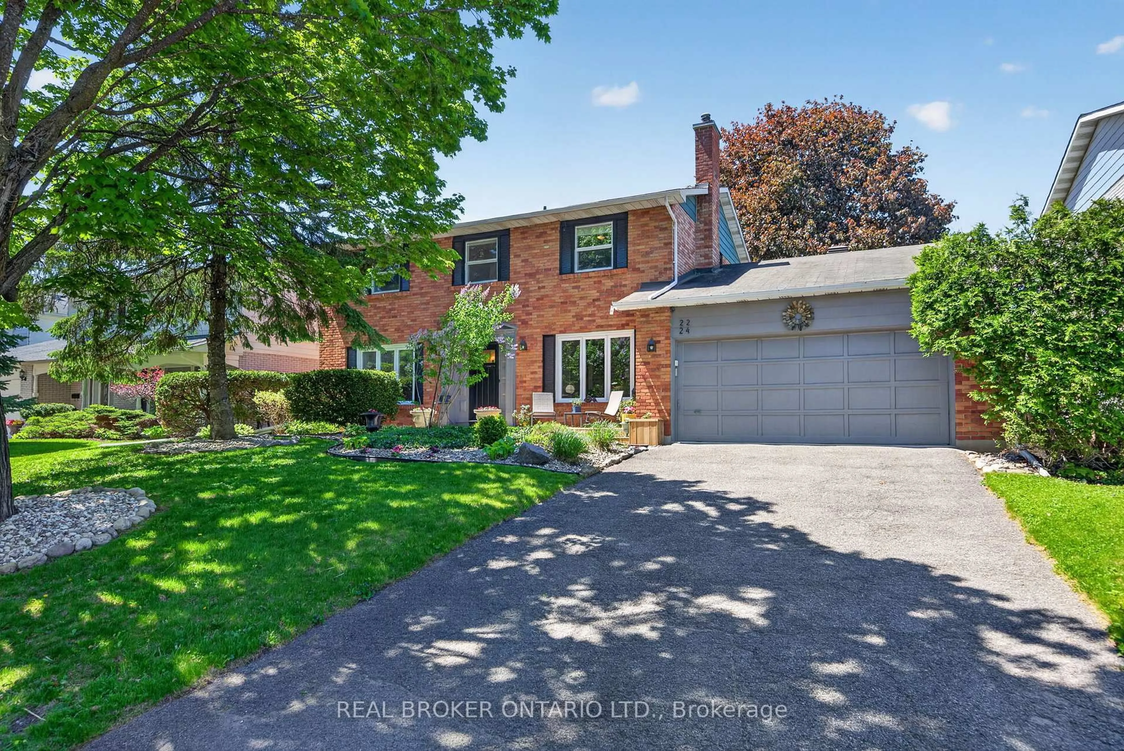 Home with brick exterior material, street for 2224 Bowman Rd, Ottawa Ontario K1H 6V5