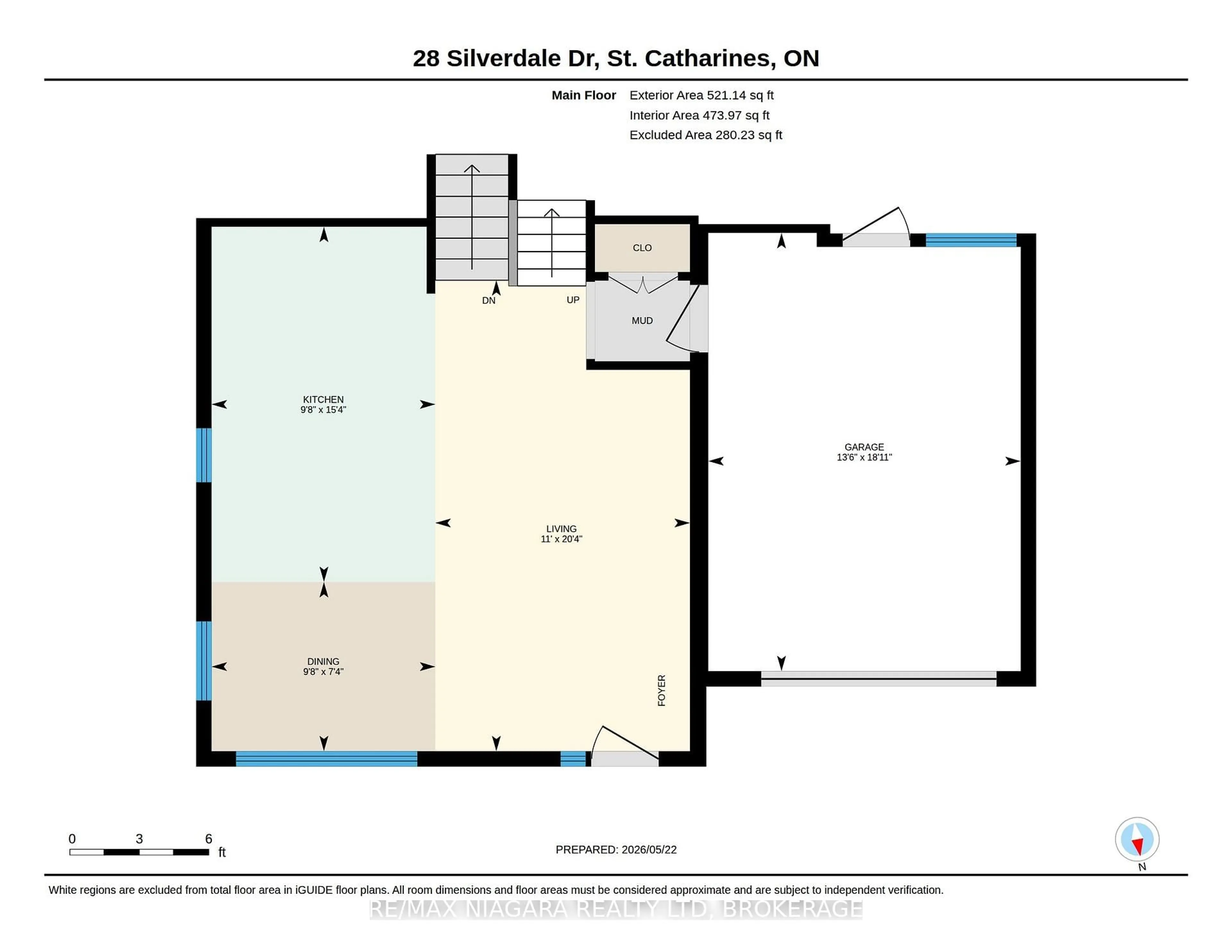 Floor plan for 28 Silverdale Dr, St. Catharines Ontario L2M 3N1