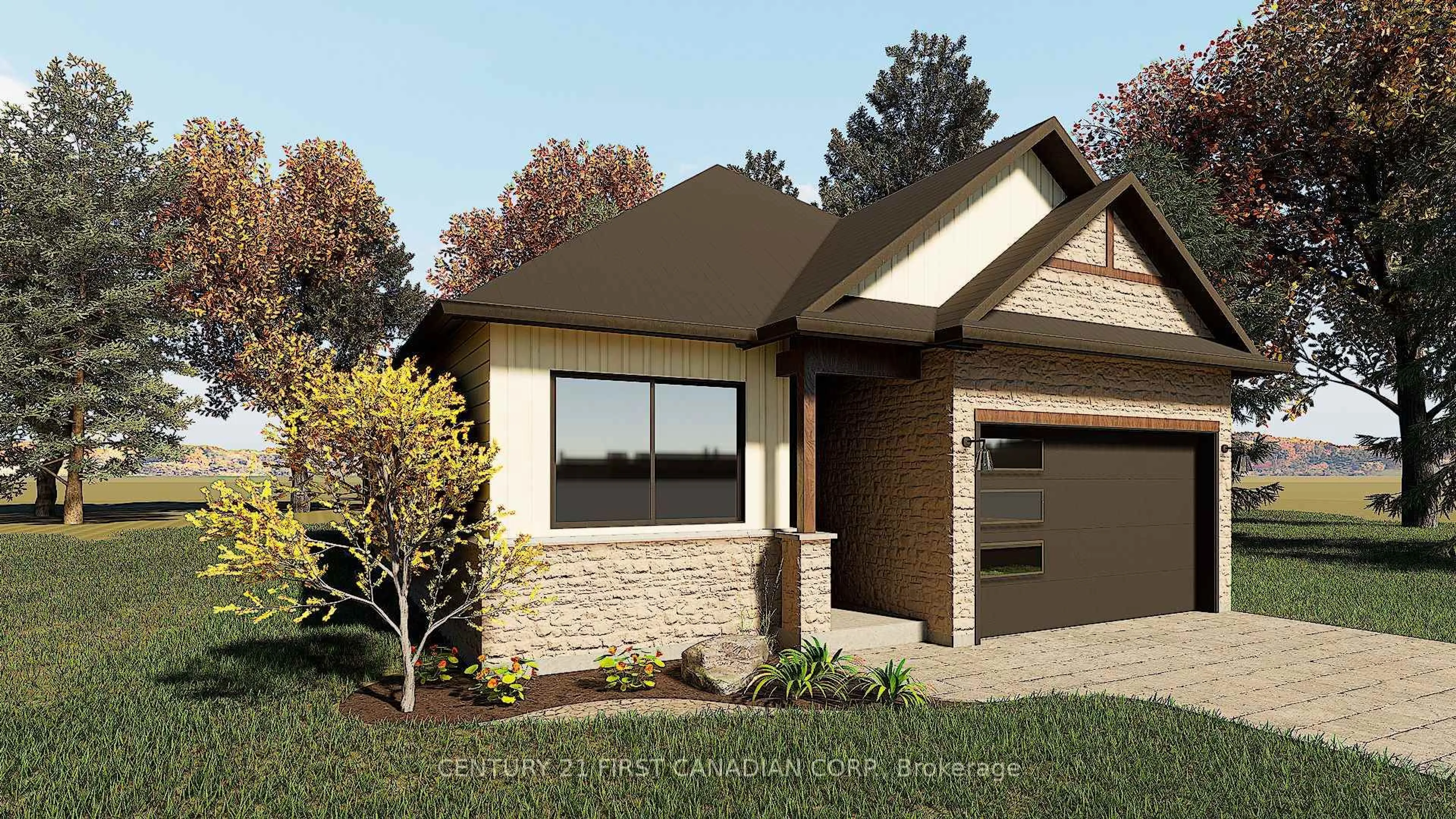 Home with brick exterior material, street for 134 ADDISON Ave, Lucan Biddulph Ontario N0M 2J0