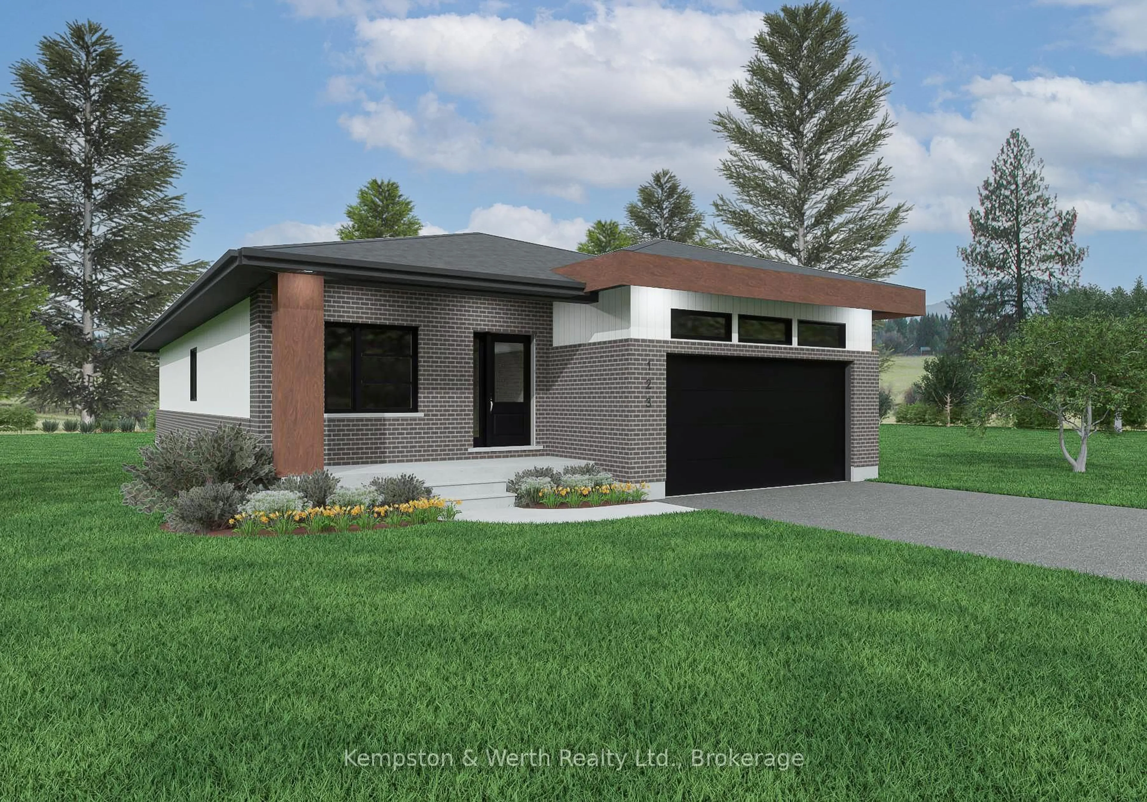Home with brick exterior material, street for Lot 9 McNally Dr, North Perth Ontario N4W 2C1