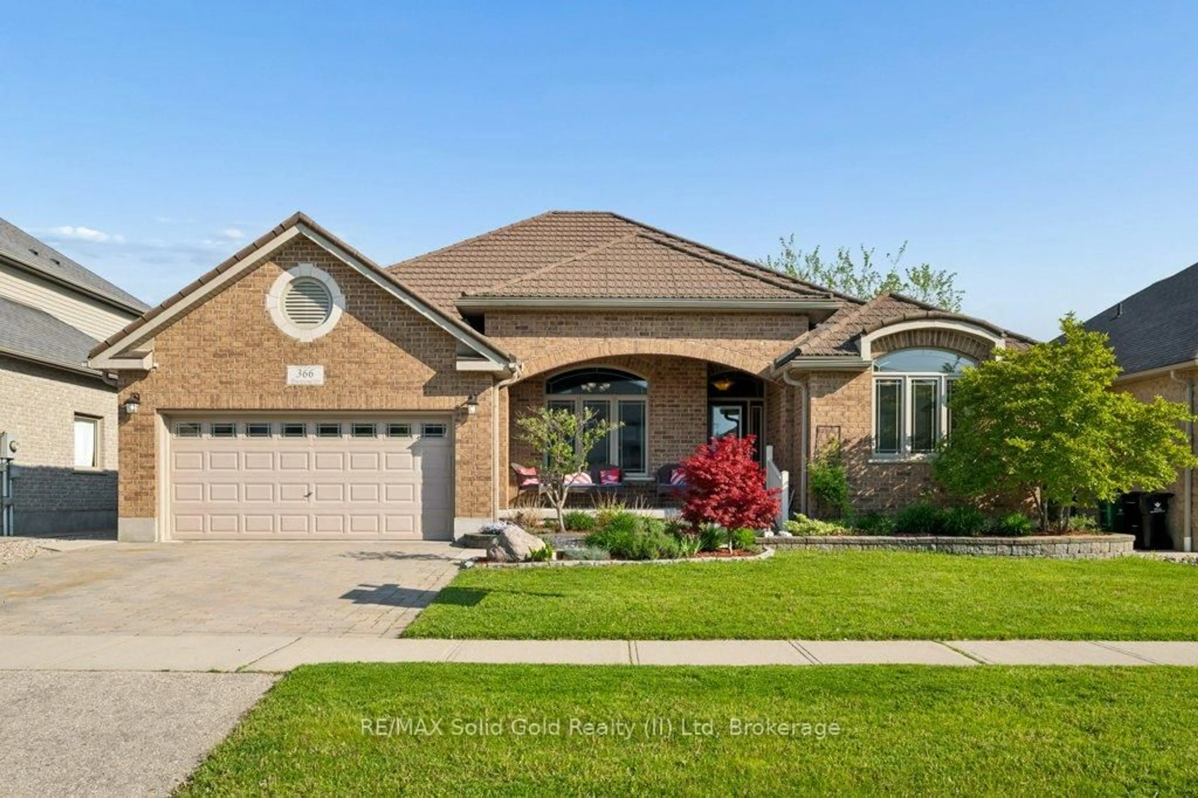 Home with brick exterior material, street for 366 Townsend Dr, Woolwich Ontario N0B 1M0