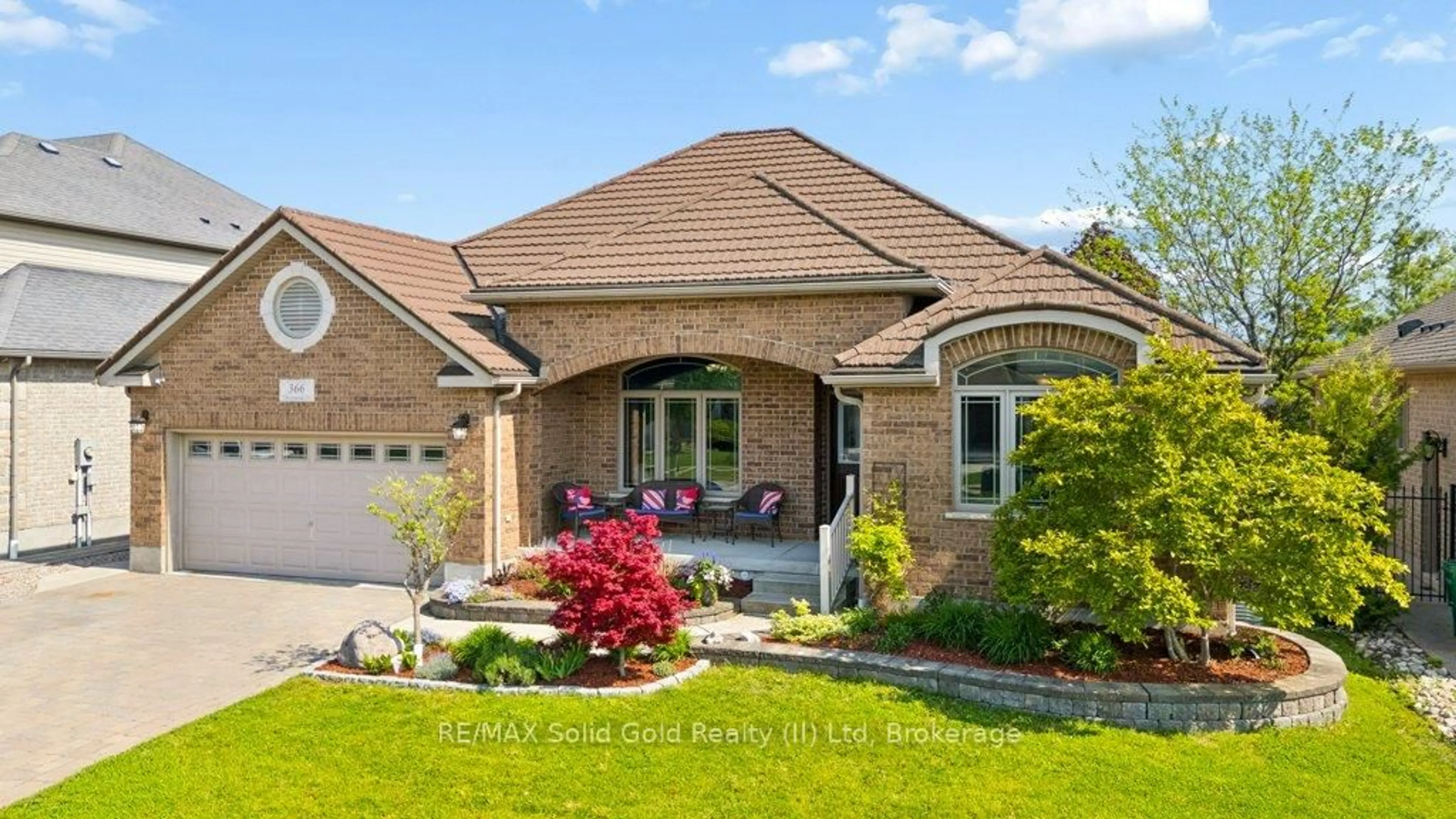 Home with brick exterior material, street for 366 Townsend Dr, Woolwich Ontario N0B 1M0