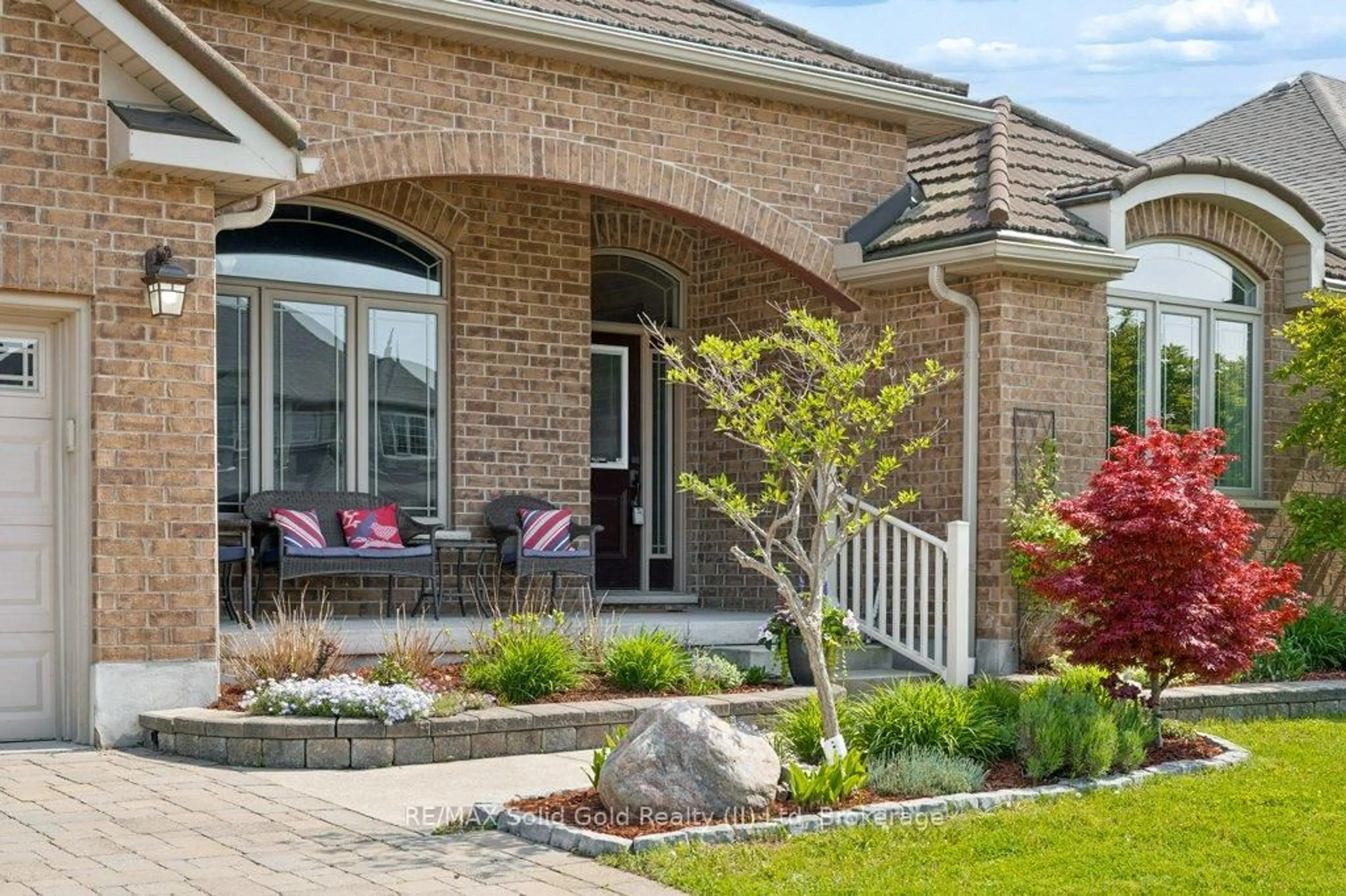 Home with brick exterior material, street for 366 Townsend Dr, Woolwich Ontario N0B 1M0