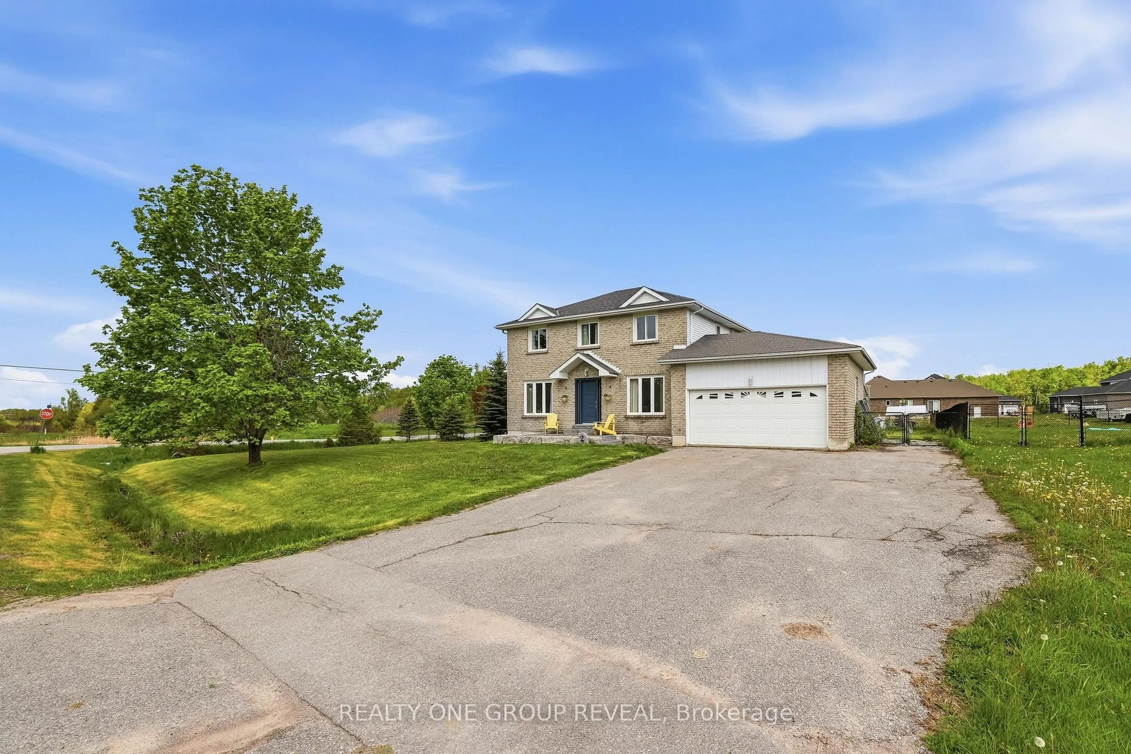 A pic from outside/outdoor area/front of a property/back of a property/a pic from drone, street for 2 Mancini Dr Dr, Kawartha Lakes Ontario K0M 2T0