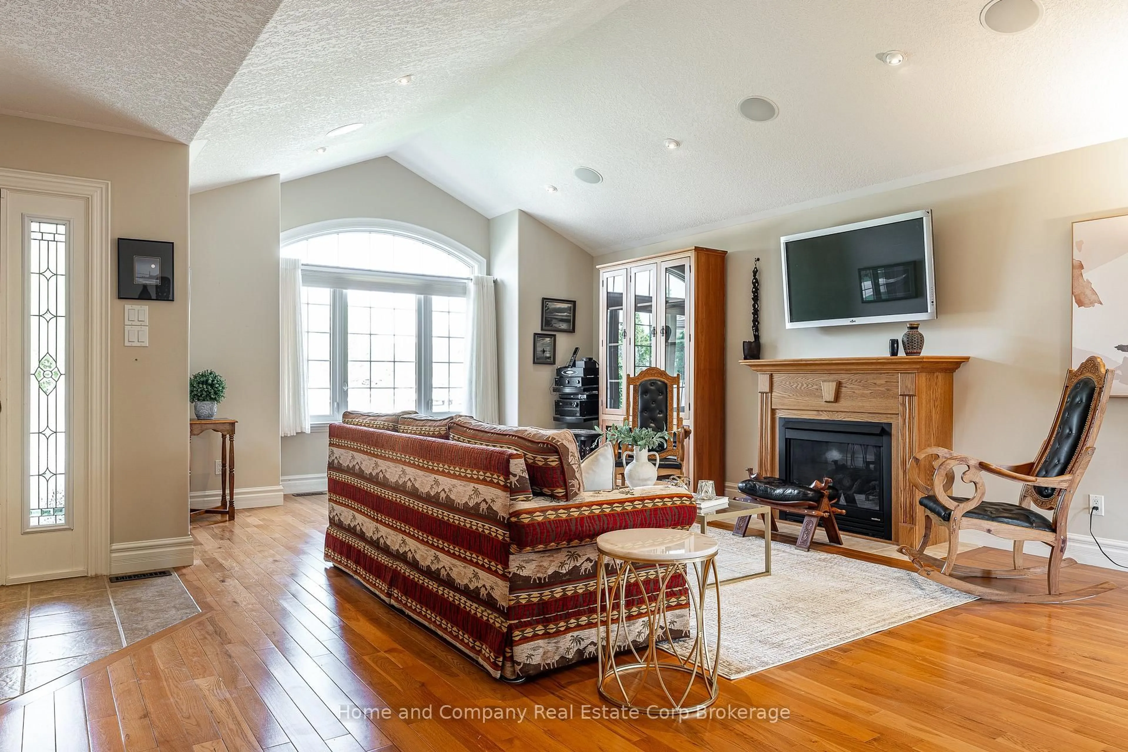 Living room with furniture, unknown for 59 Dannecker Rd, Stratford Ontario N5A 8B8