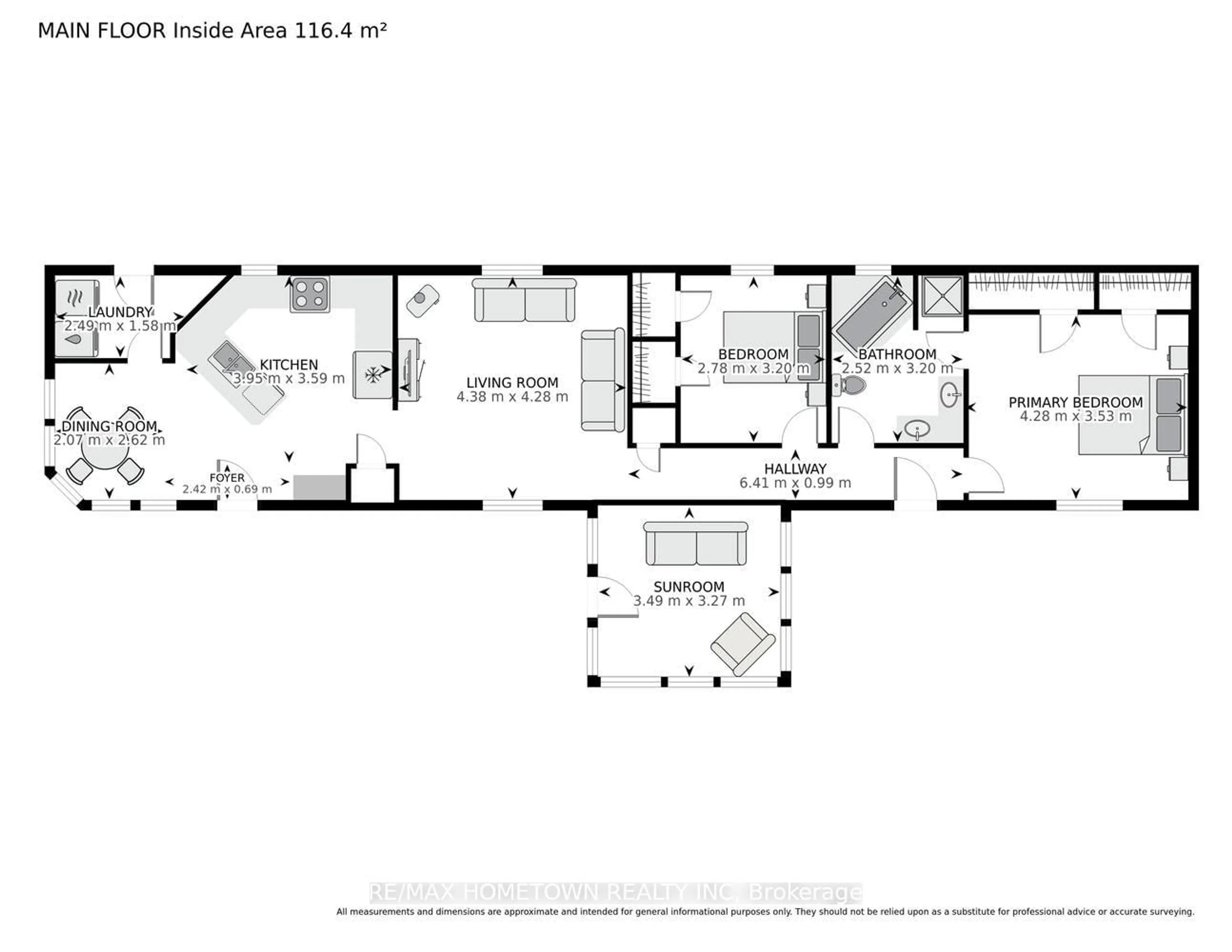 Floor plan for 116 Hutt Rd, Augusta Ontario K6V 5T2