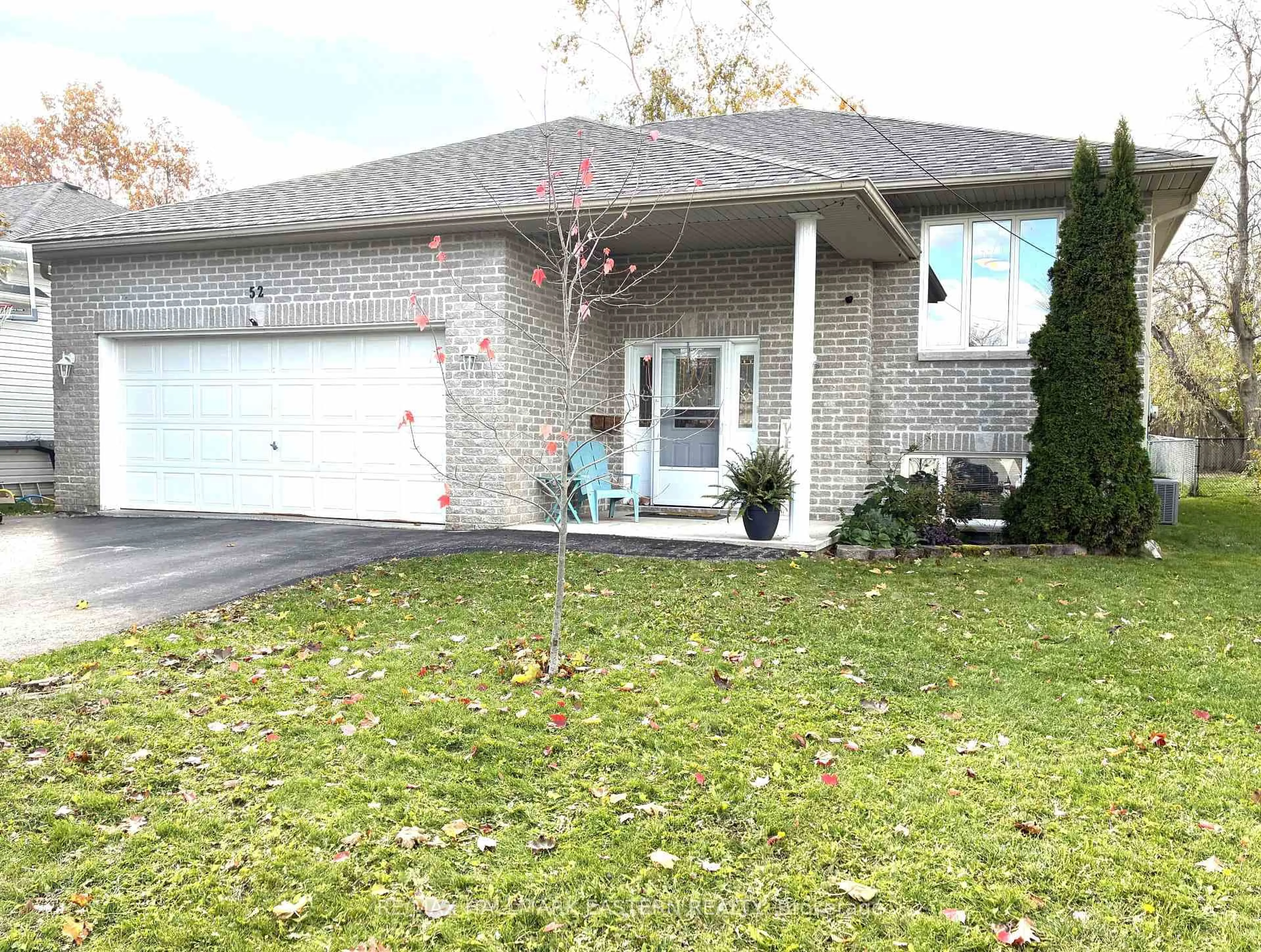 Home with vinyl exterior material, street for 52 Birch Cres, Kawartha Lakes Ontario K0M 1A0