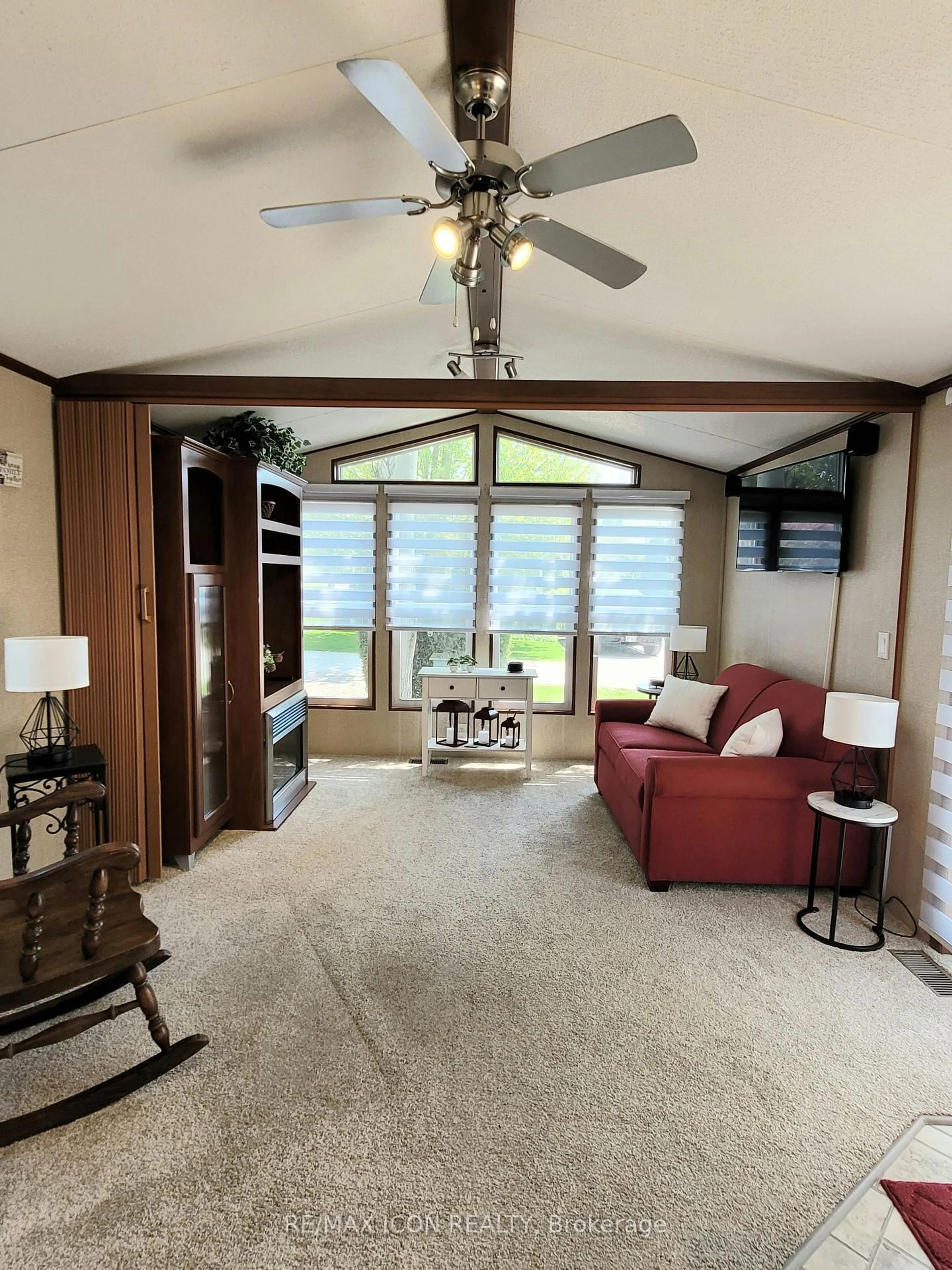 Living room with furniture, unknown for 77307 Bluewater Highway #32 Rowan Rd, Bluewater Ontario N0M 1G0