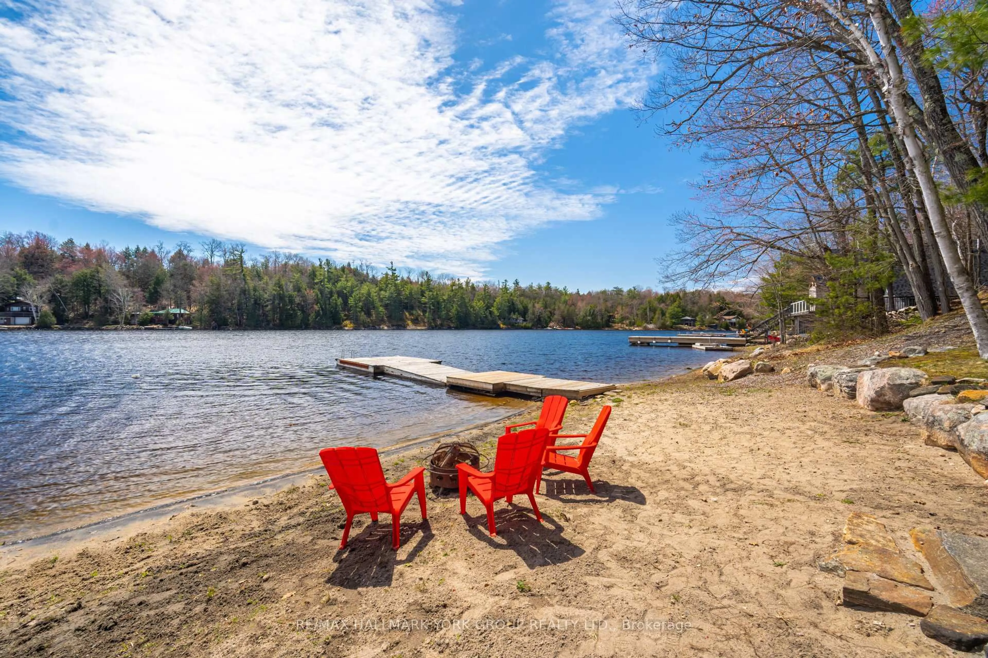 Patio, water/lake/river/ocean view for 983 Harrison Tr, Georgian Bay Ontario P0C 1H0