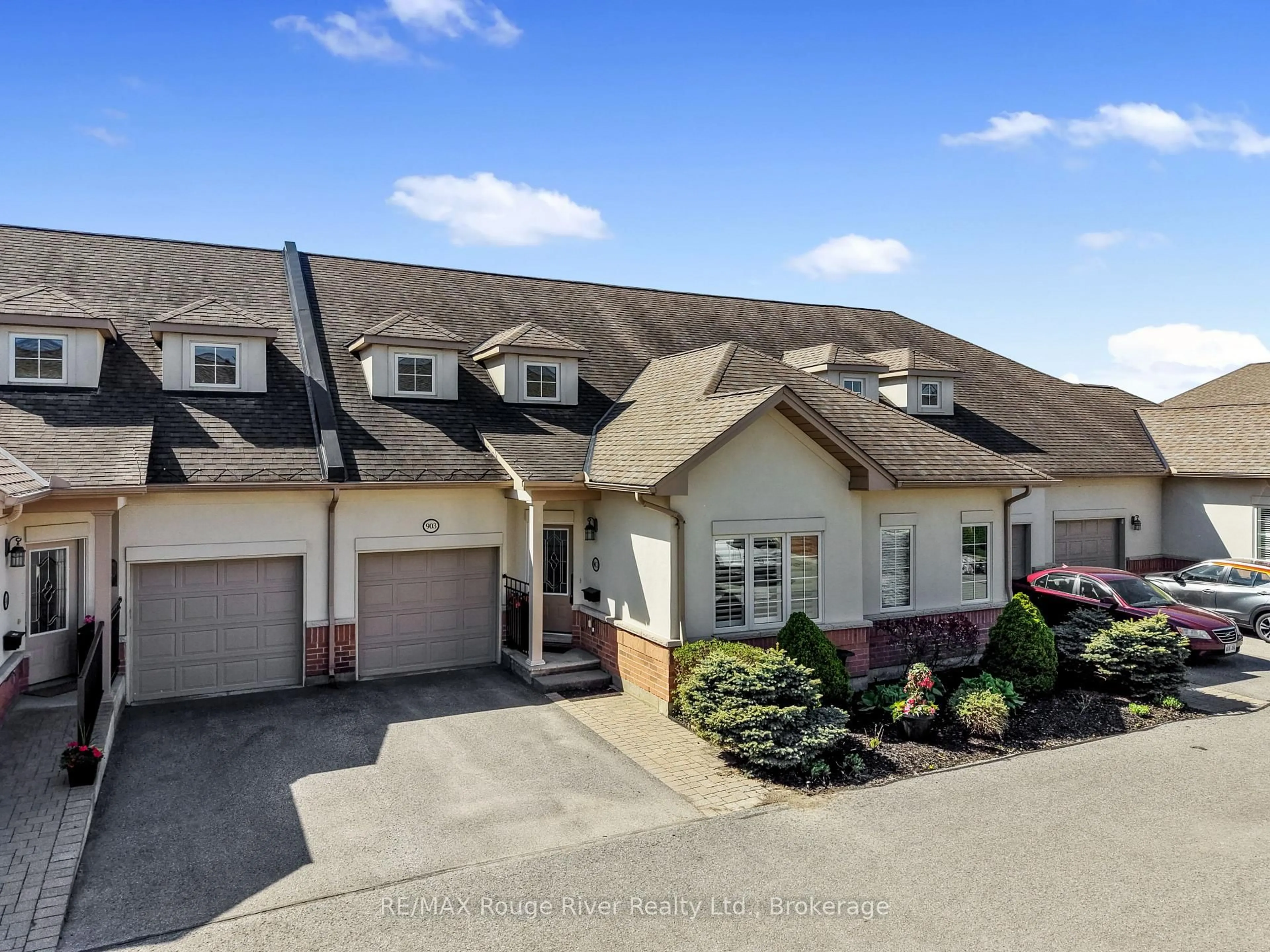 A pic from outside/outdoor area/front of a property/back of a property/a pic from drone, street for 120 University Ave #903, Cobourg Ontario K9A 0A9