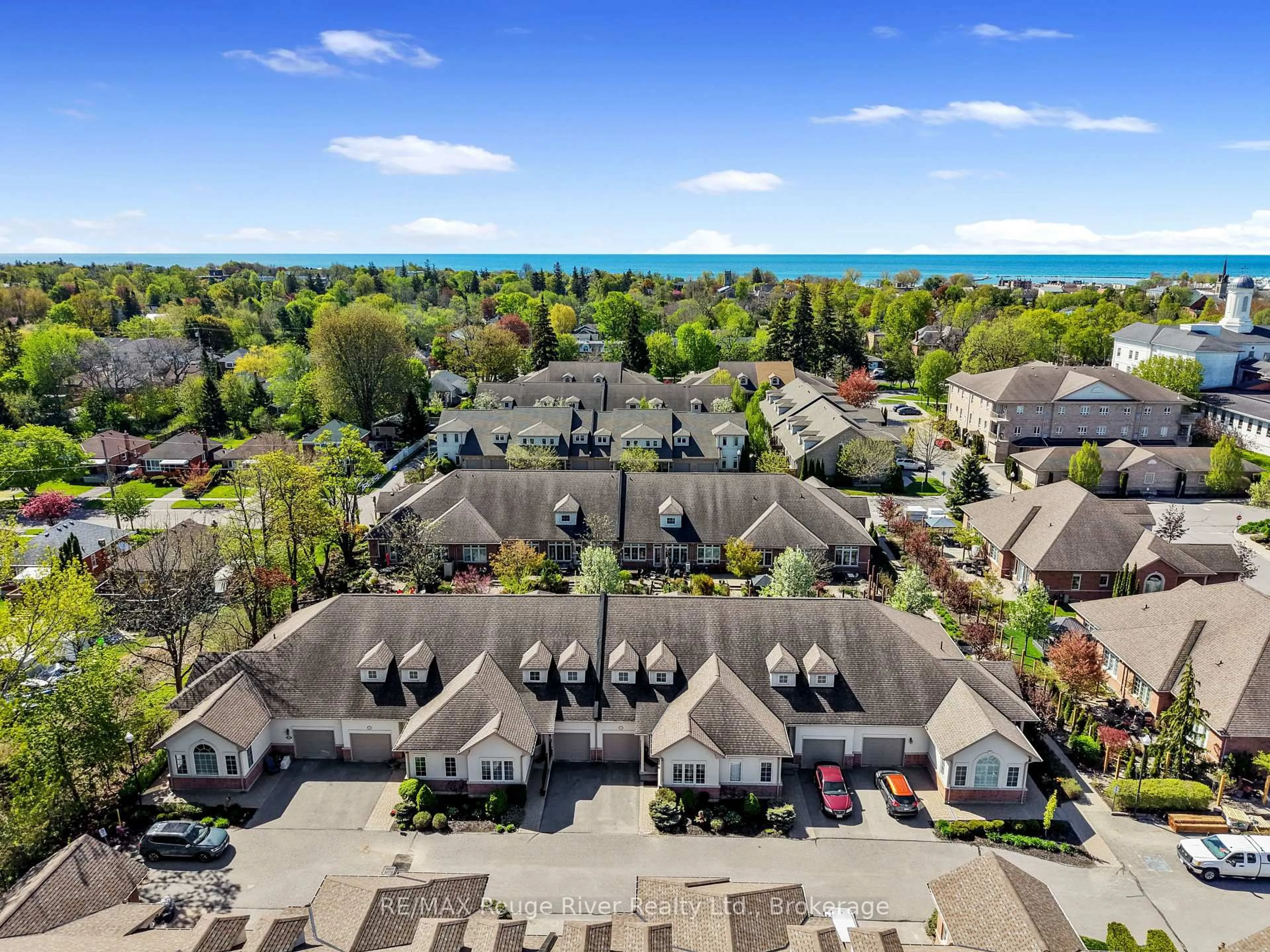 A pic from outside/outdoor area/front of a property/back of a property/a pic from drone, unknown for 120 University Ave #903, Cobourg Ontario K9A 0A9
