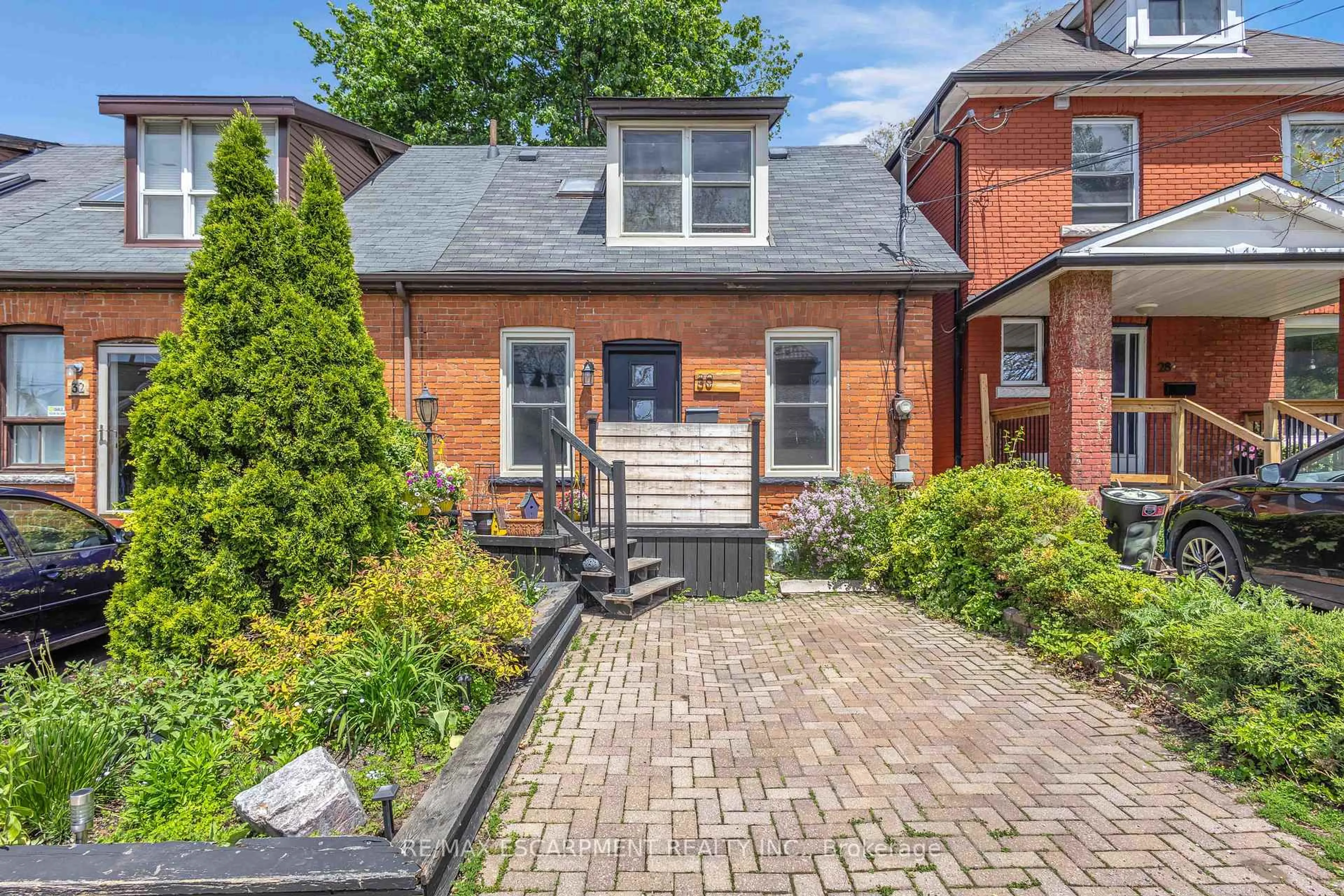 Home with brick exterior material, street for 30 Sunset Ave, Hamilton Ontario L8R 1V6