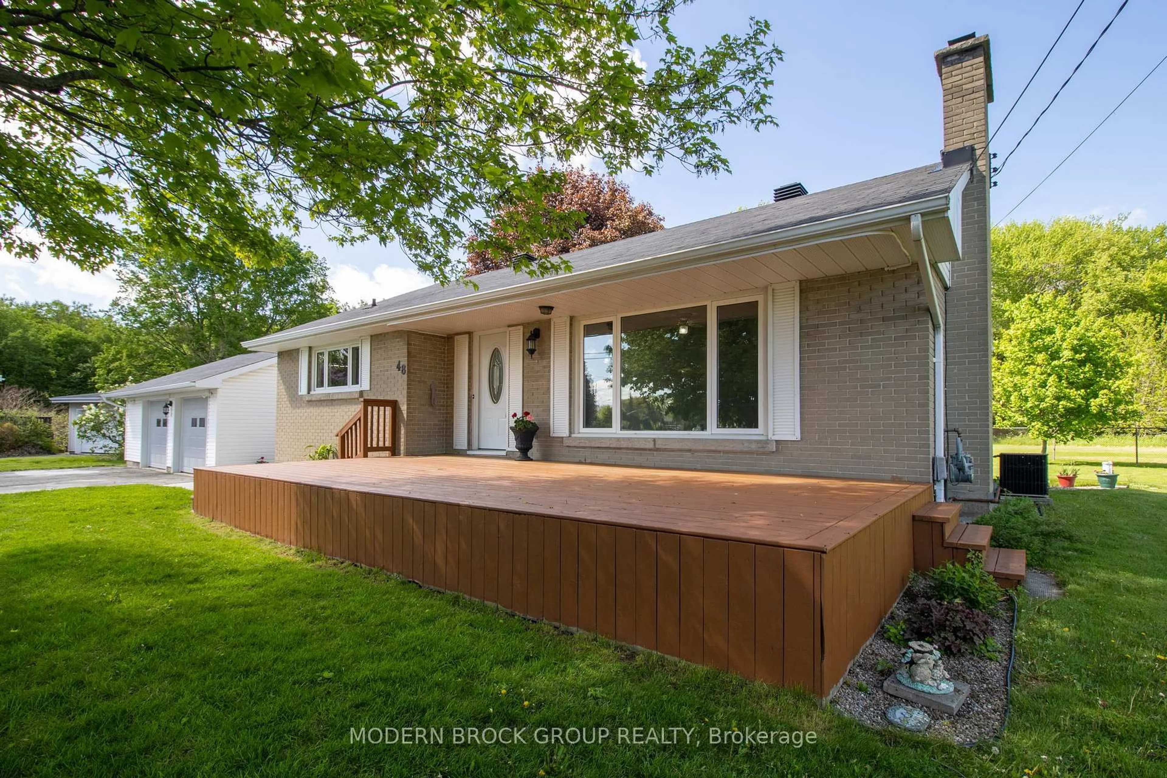 Home with vinyl exterior material, street for 48 Alta Vista Dr, Prescott Ontario K0E 1T0