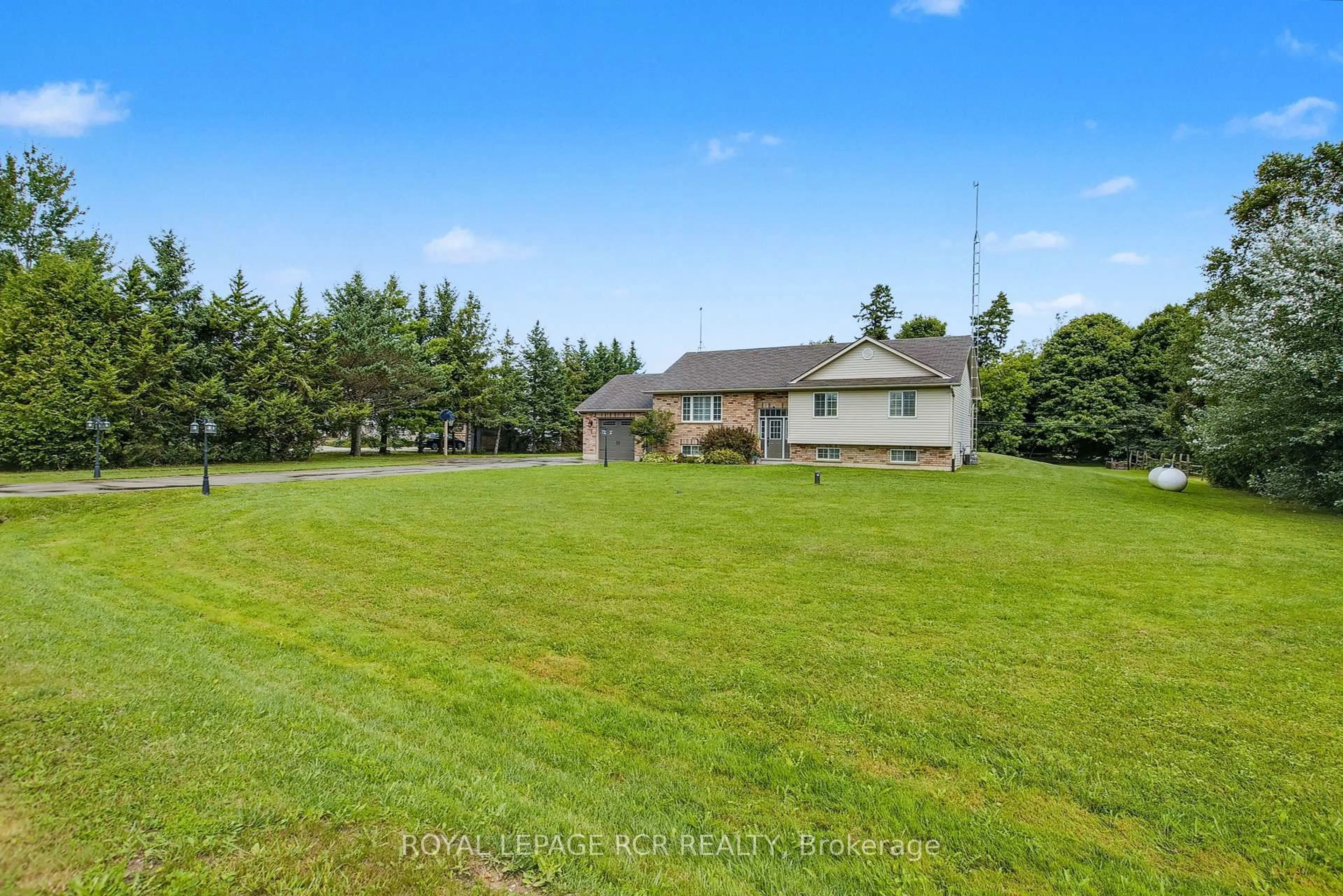 A pic from outside/outdoor area/front of a property/back of a property/a pic from drone, water/lake/river/ocean view for 17 Deaken Dr, East Luther Grand Valley Ontario L9W 0Z8