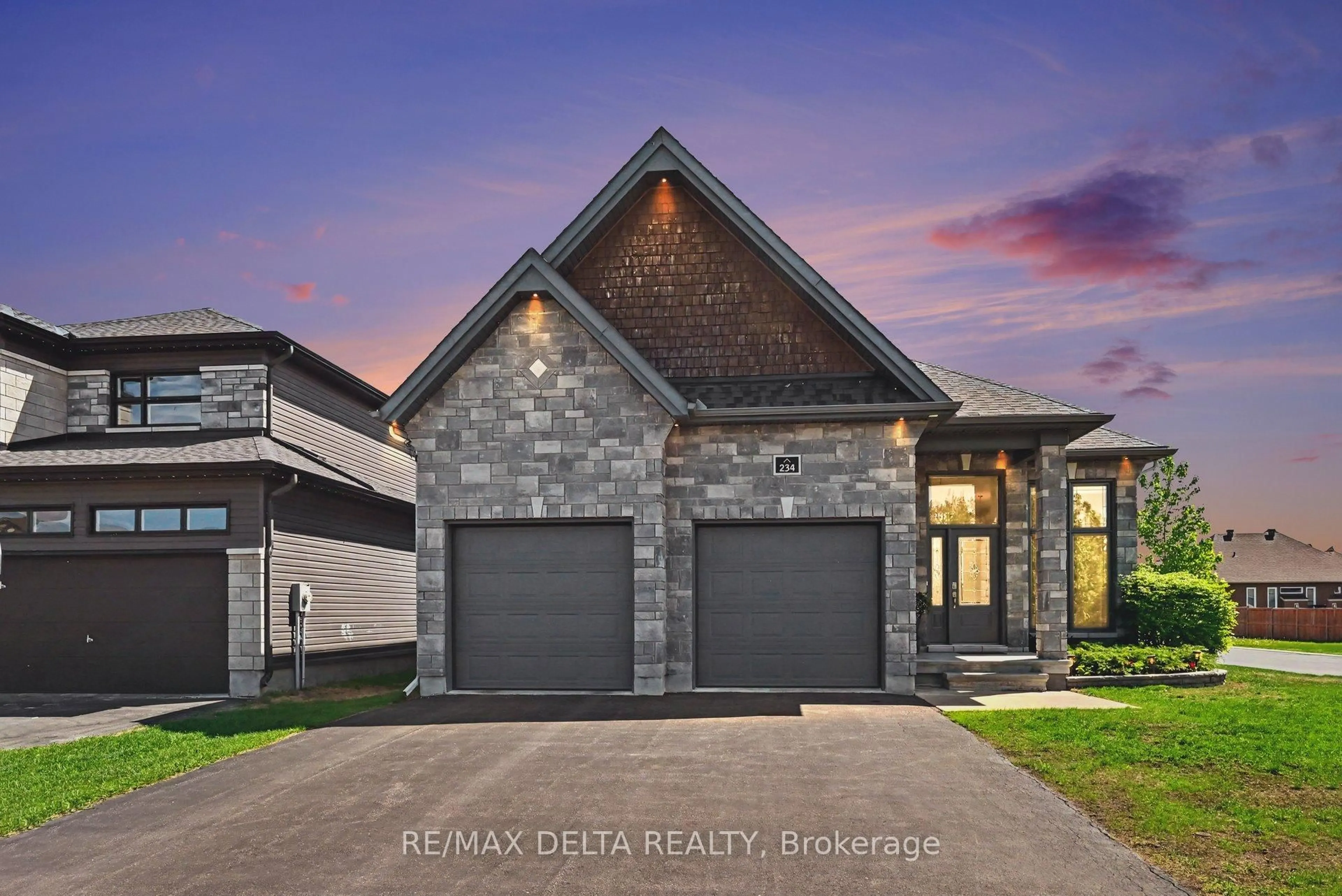 Home with brick exterior material, street for 234 Versaille St, Alfred and Plantagenet Ontario K0A 3K0