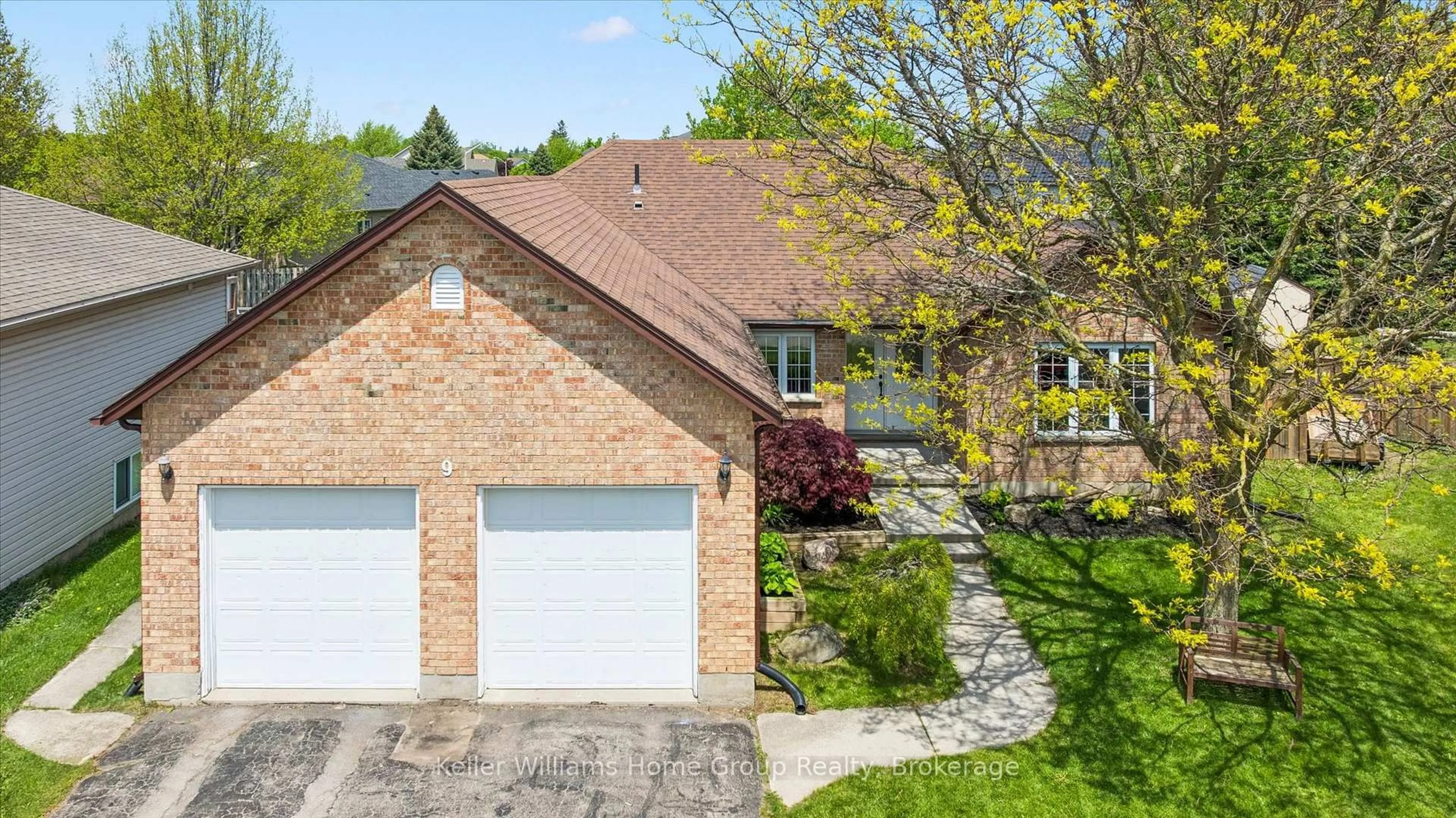 Home with brick exterior material, street for 9 Berdux Pl, Wellesley Ontario N0B 2T0