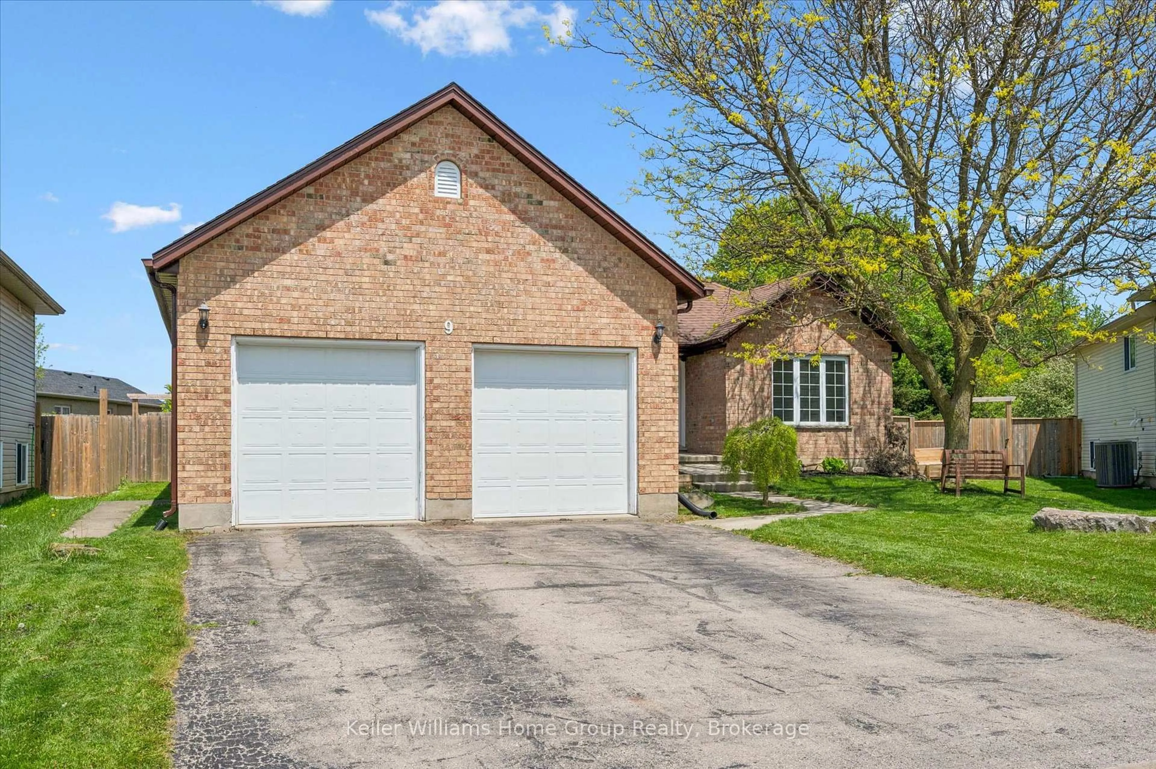 Home with brick exterior material, street for 9 Berdux Pl, Wellesley Ontario N0B 2T0