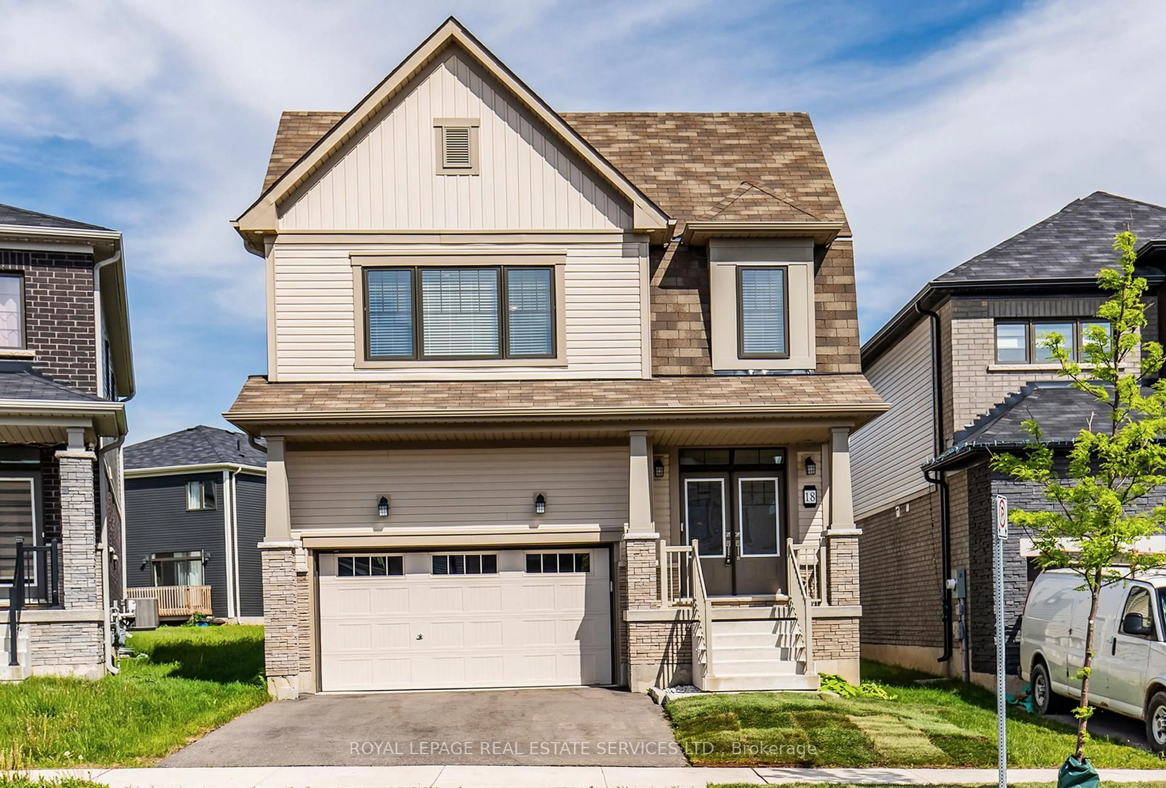 Home with brick exterior material, street for 18 Santos Dr, Haldimand Ontario N3W 0H1