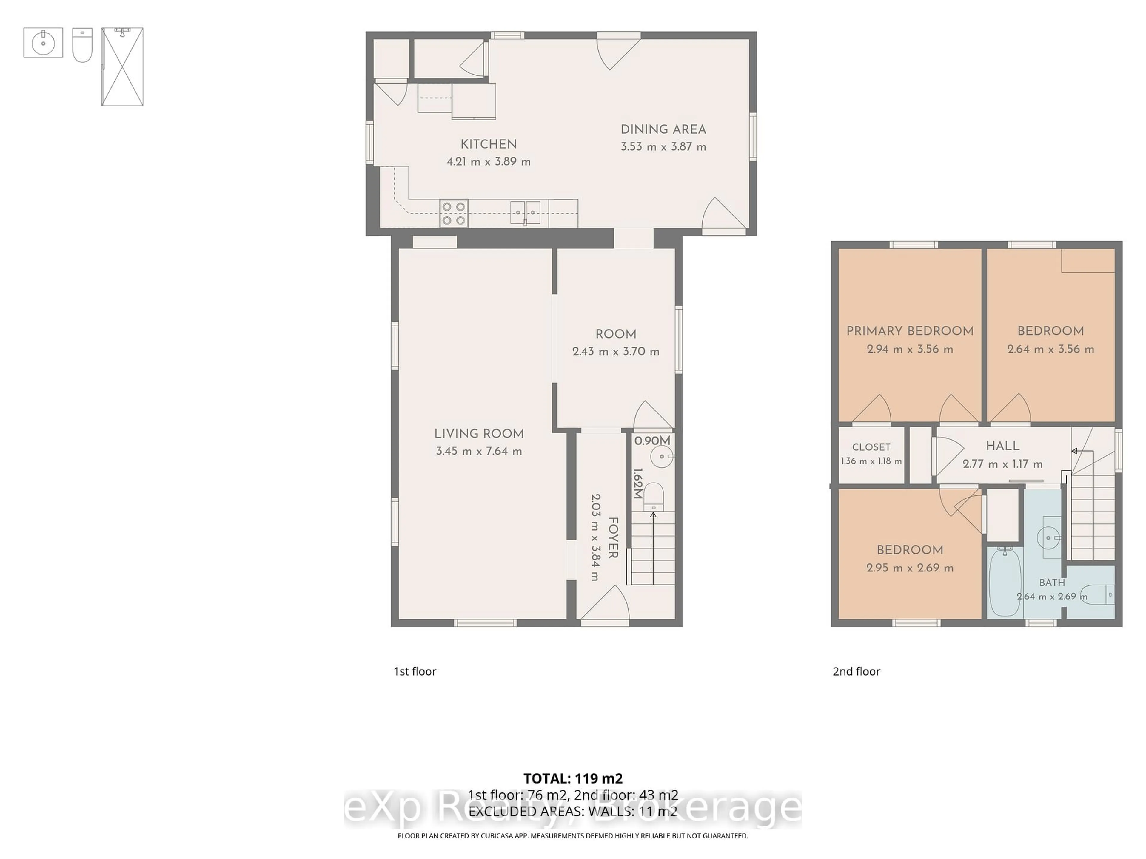 Floor plan for 595 9th St, Hanover Ontario N4N 1M7