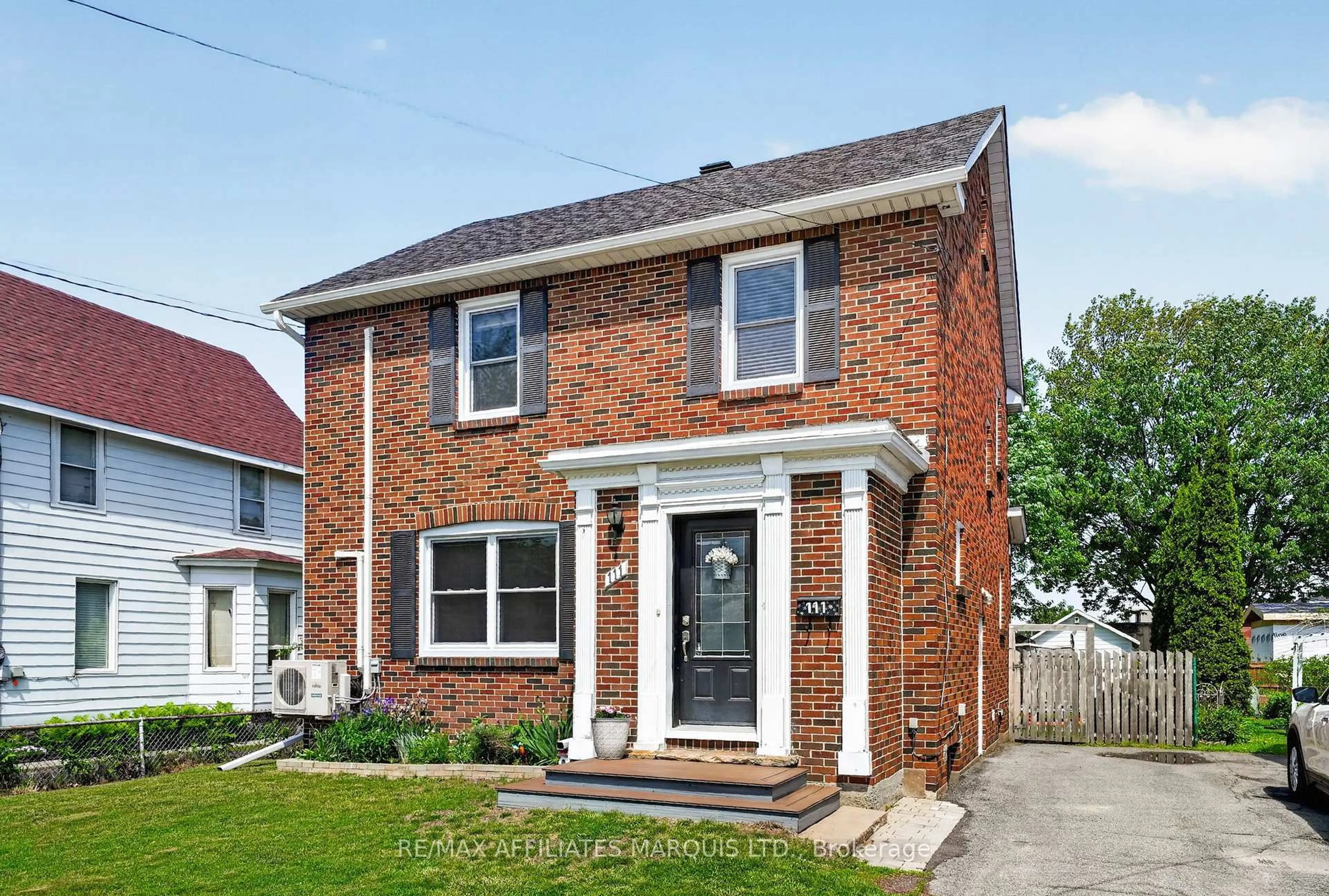 Home with brick exterior material, street for 111 Fourth St, Cornwall Ontario K6J 2R8