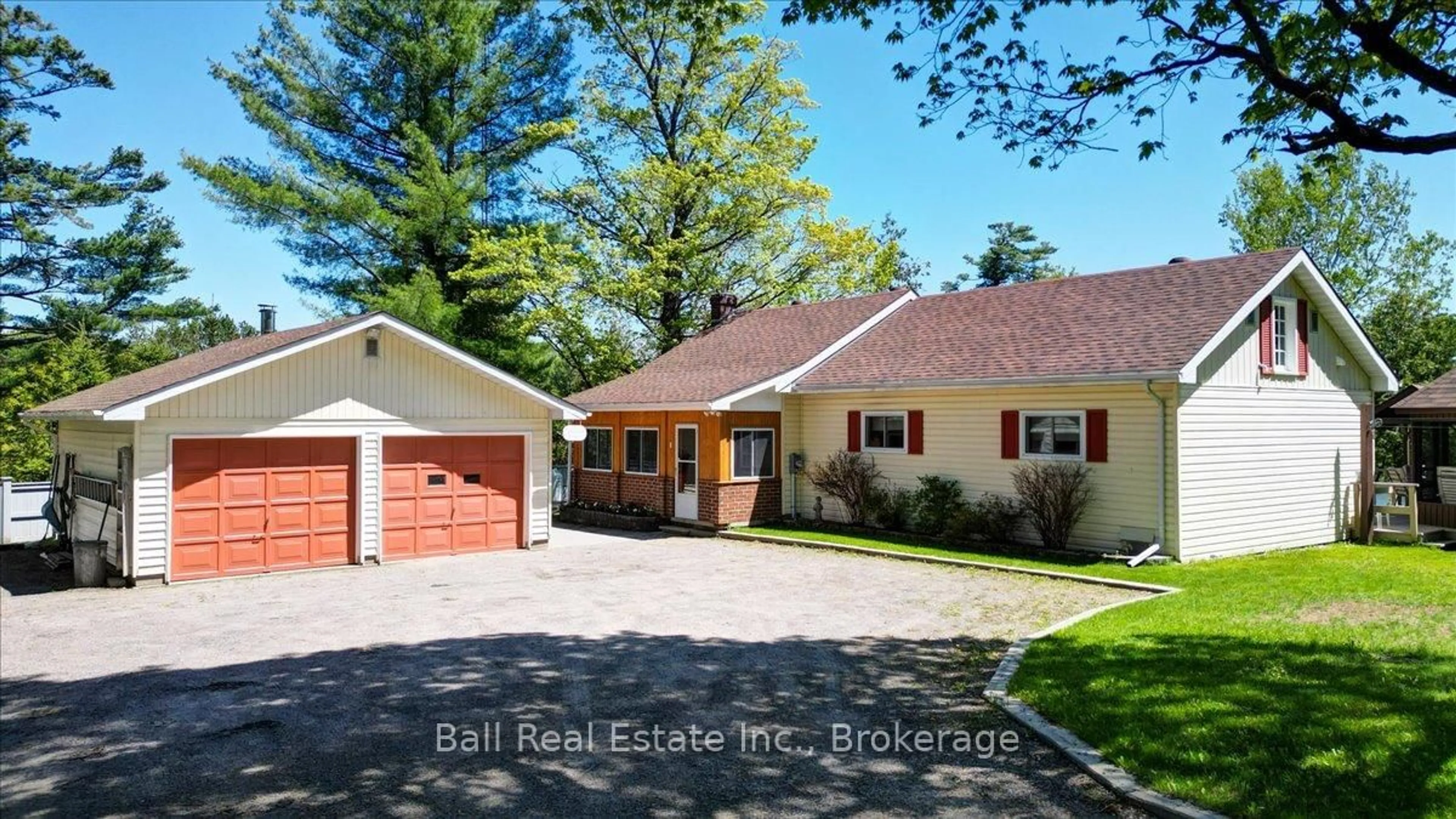 Home with brick exterior material, street for 29 Brown Lane, Bancroft Ontario K0L 1C0