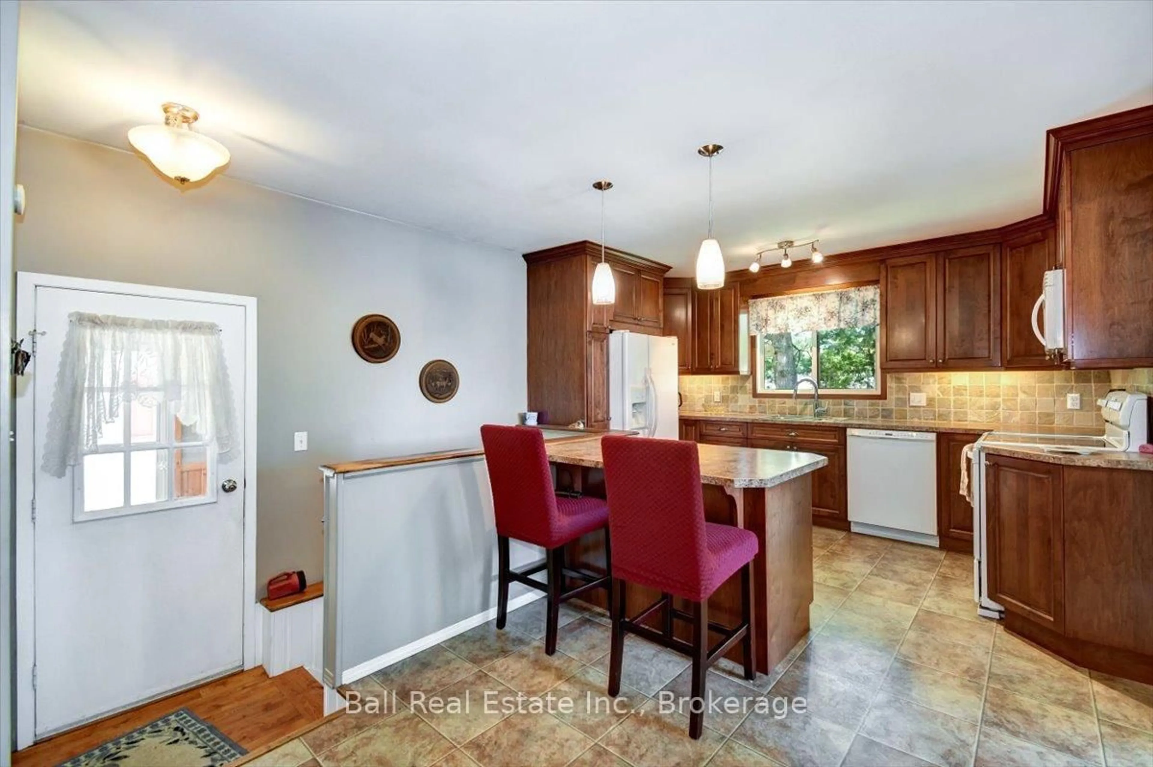 Open concept kitchen, ceramic/tile floor for 29 Brown Lane, Bancroft Ontario K0L 1C0