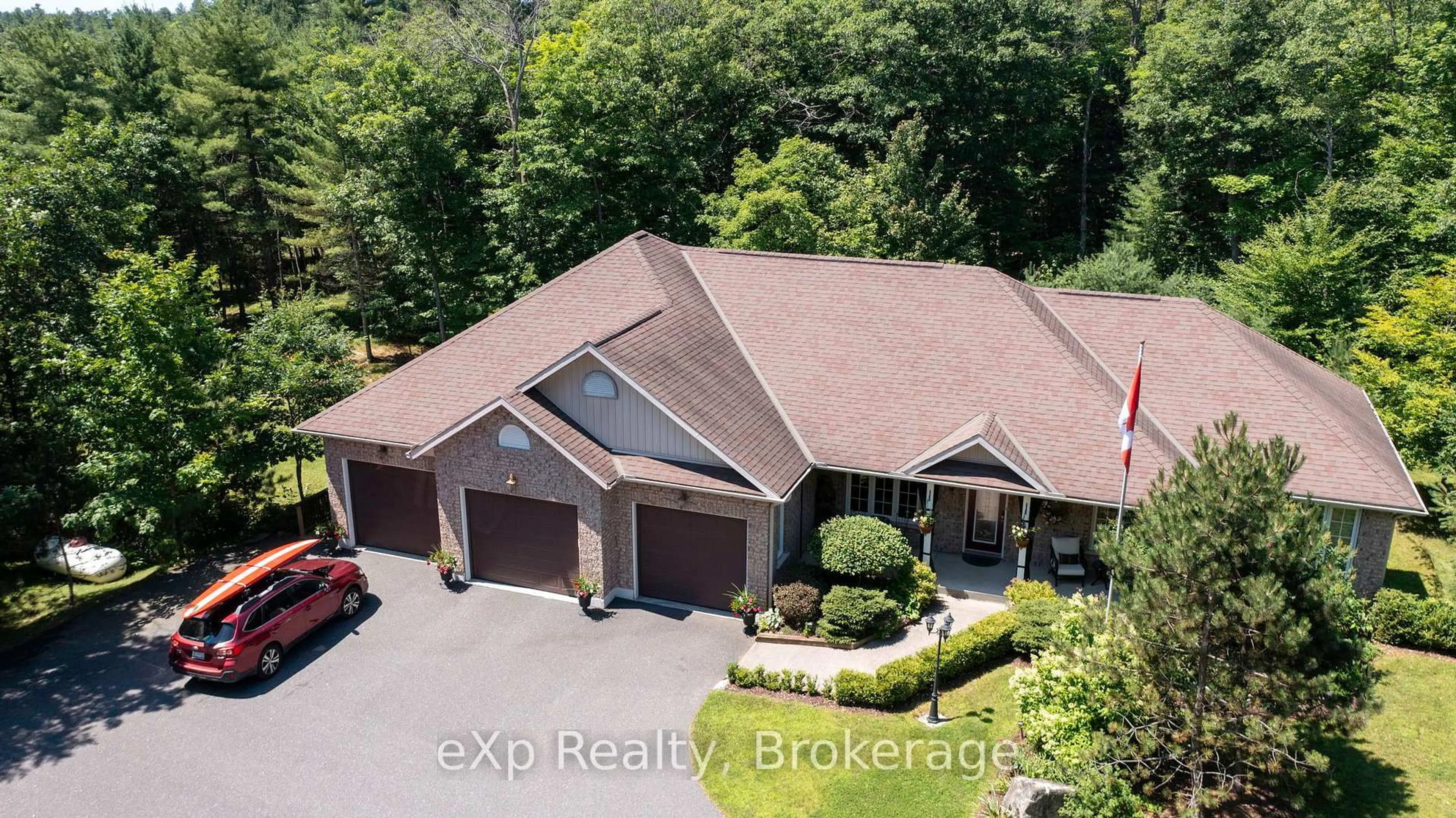 A pic from outside/outdoor area/front of a property/back of a property/a pic from drone, unknown for 7 LIMBERT Rd, McDougall Ontario P2A 2W9